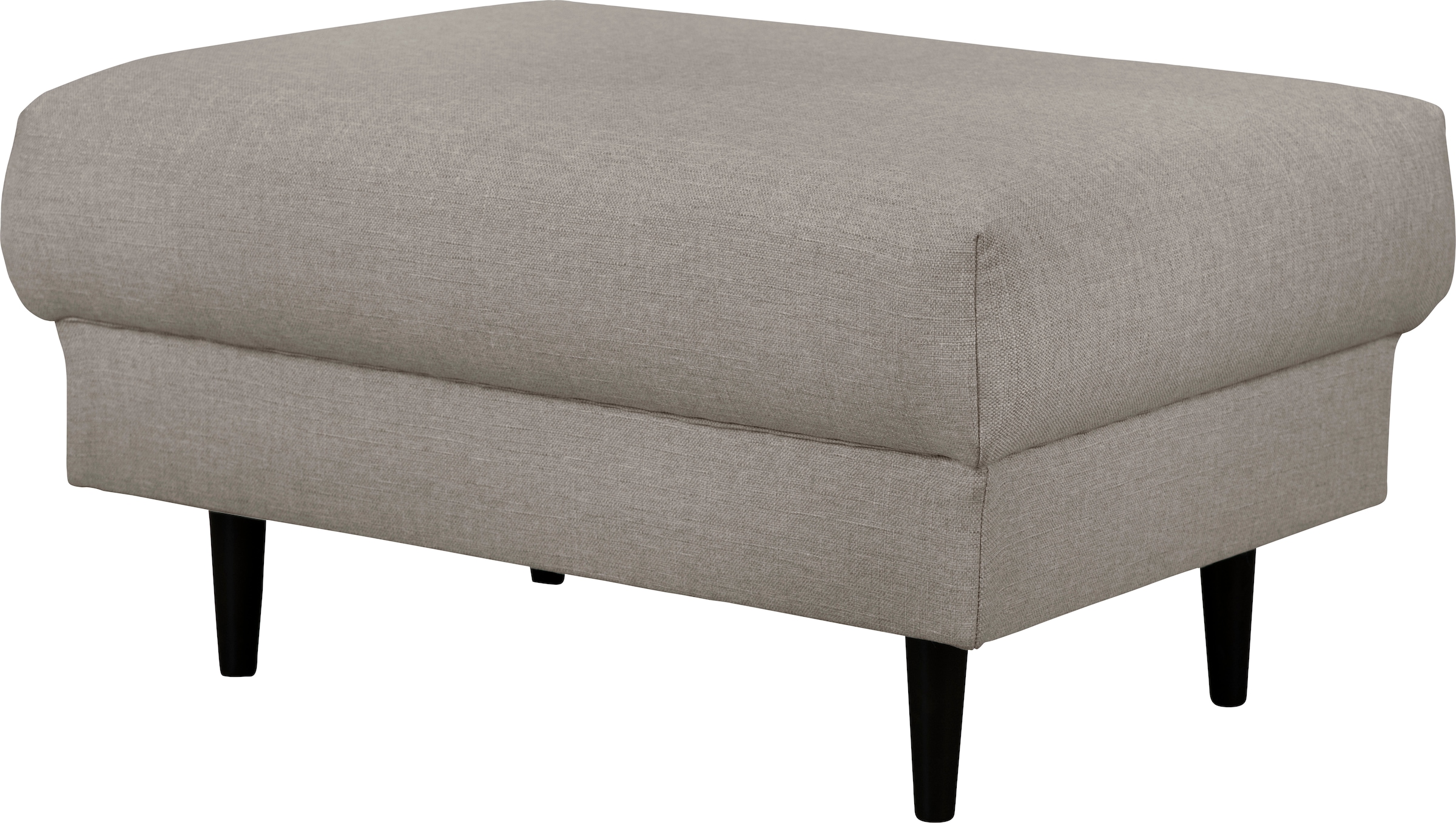 Home affaire Polsterhocker »VEYRAS Sitzhocker, Masse B/T/H: 90/65/46 cm« mit Wellenunterfederung, passend zur Serie Veyras