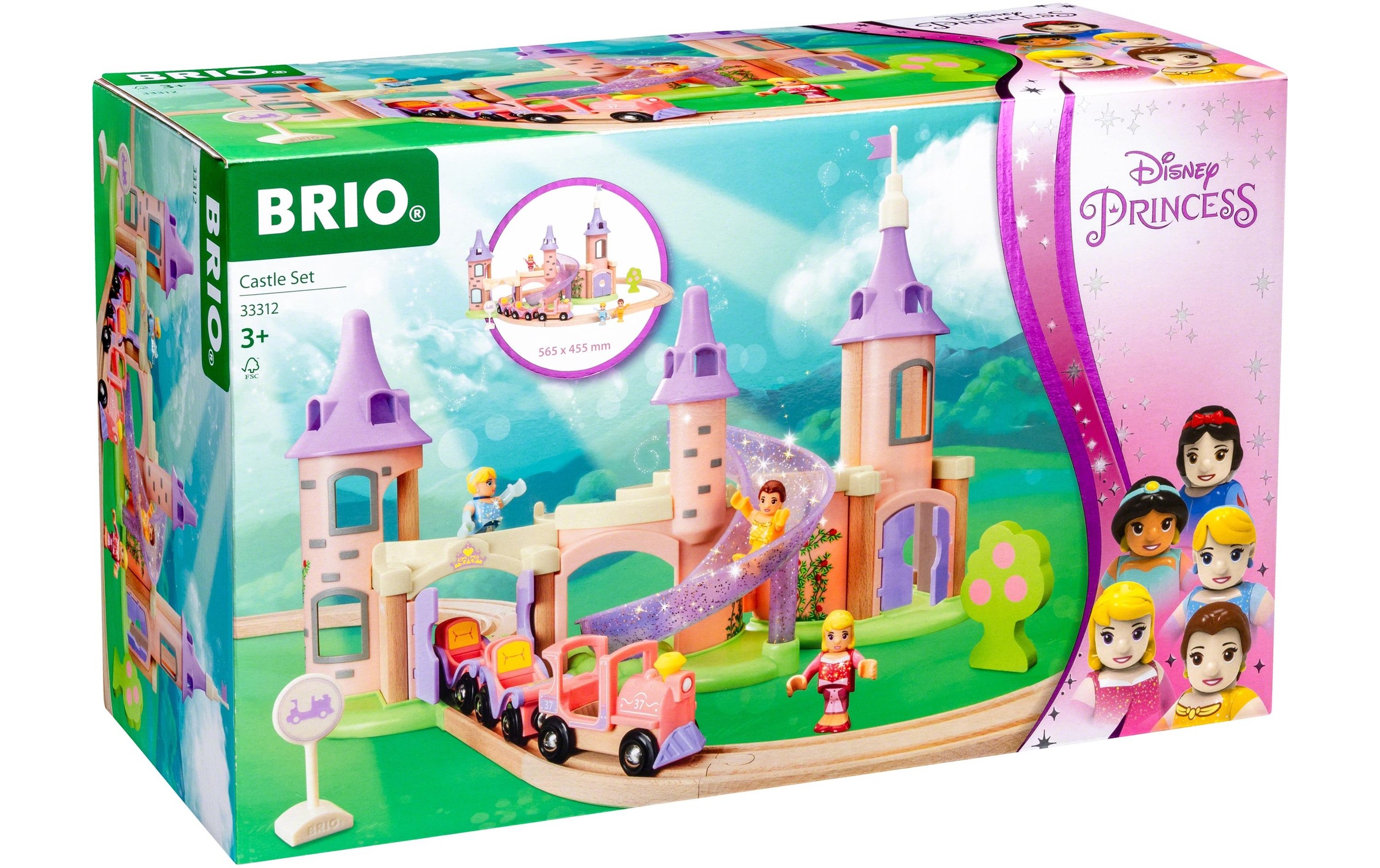 BRIO® Bâtiment de train jouet »Traumschloss Disney Princess«