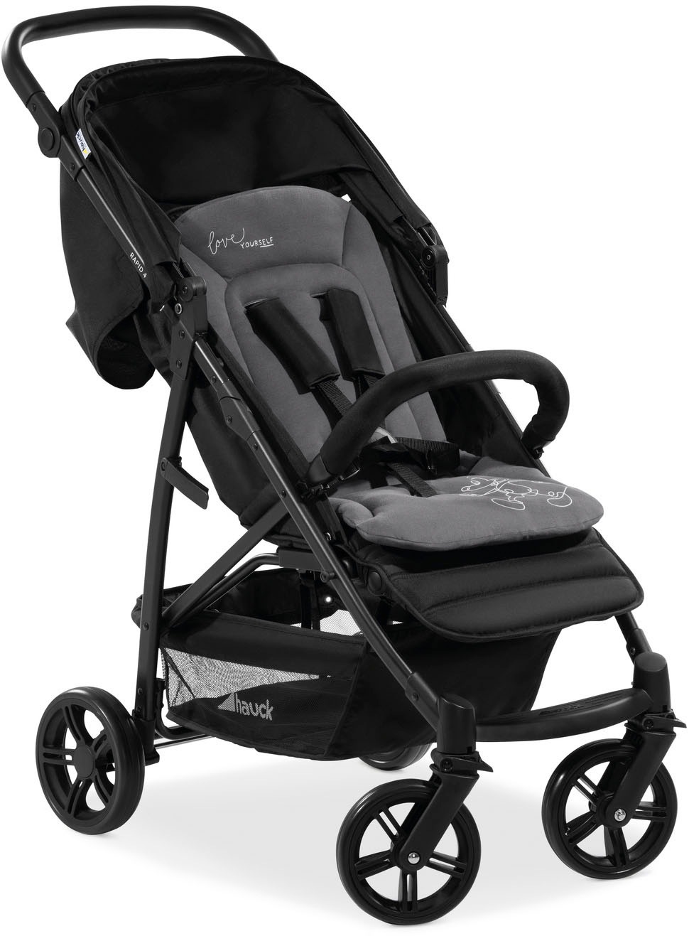 Hauck Housse de siège de poussette »Seat Liner« compatible avec poussettes hauck, landaus et remorques vélo