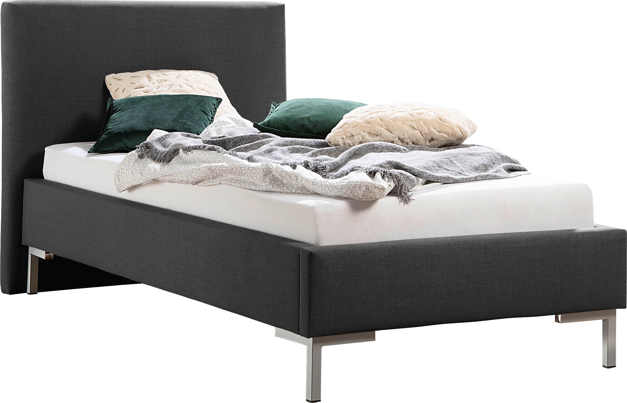 Maintal Polsterbett Bettseiten zerlegt, ohne Bettkasten