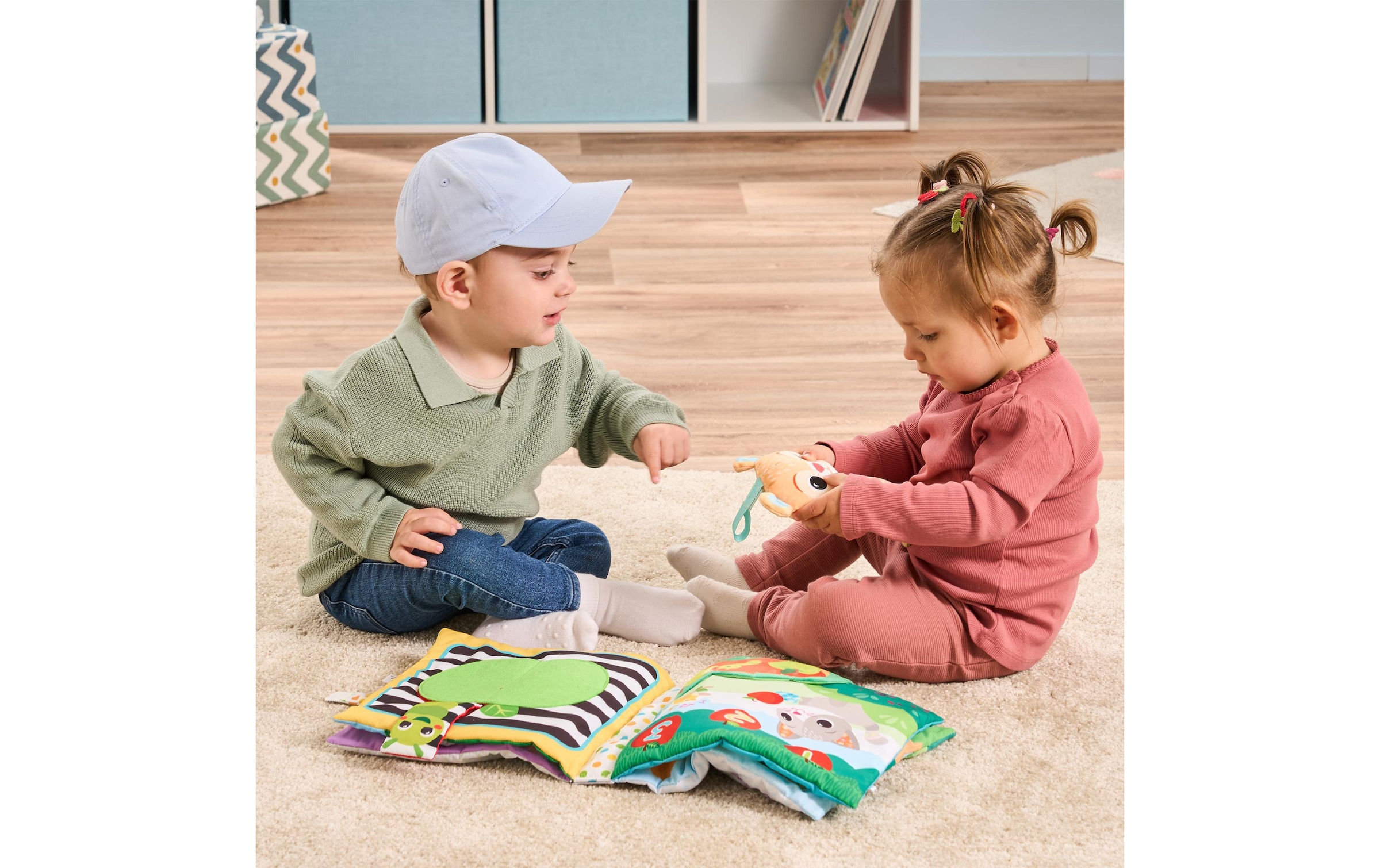 Vtech® Jouets éducatifs »Mein grosses Plüschbuch -DE-«