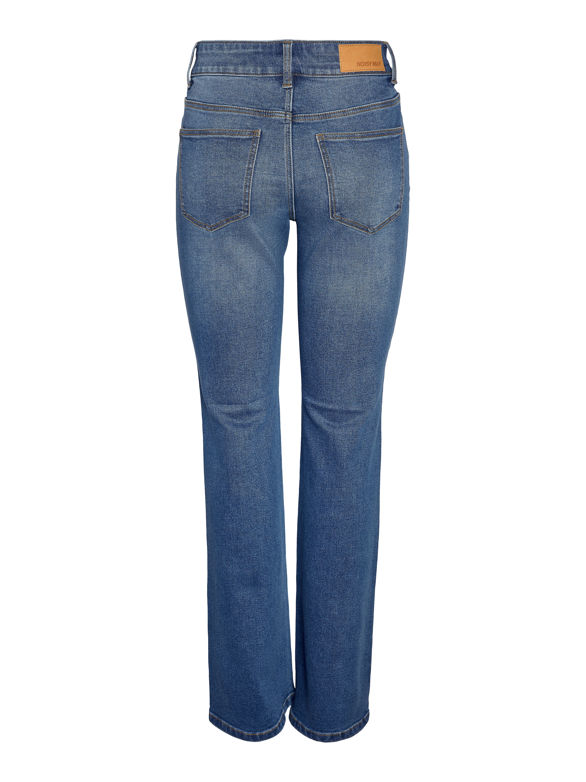 Noisy may Jeans bootcut »NMSTEVIE MW BOOTCUT JEANS VI632MB« mélange de coton