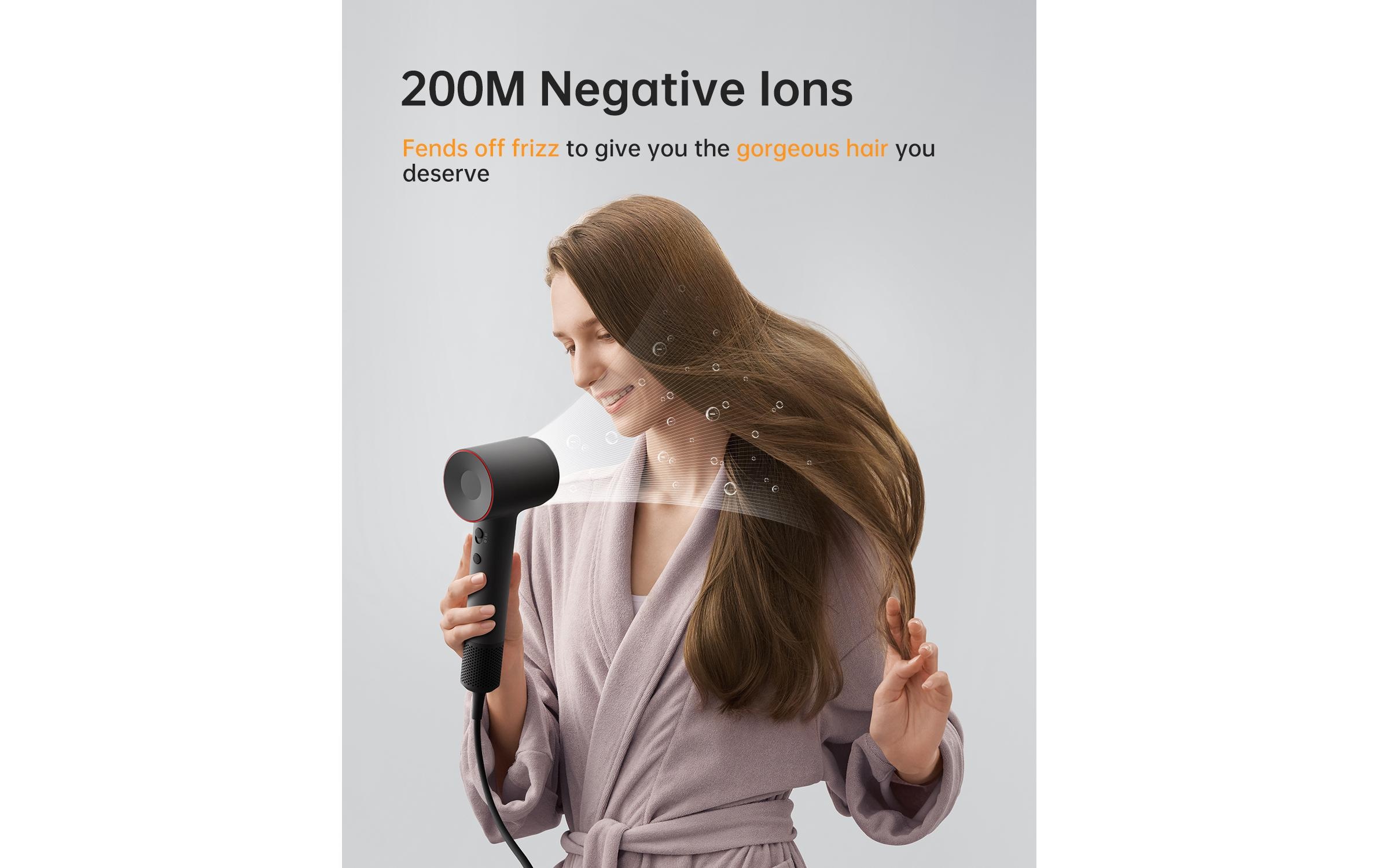 laifen Sèche-cheveux »SE 2 3 Aufsätze & Magnetanschluss« 1.500 W