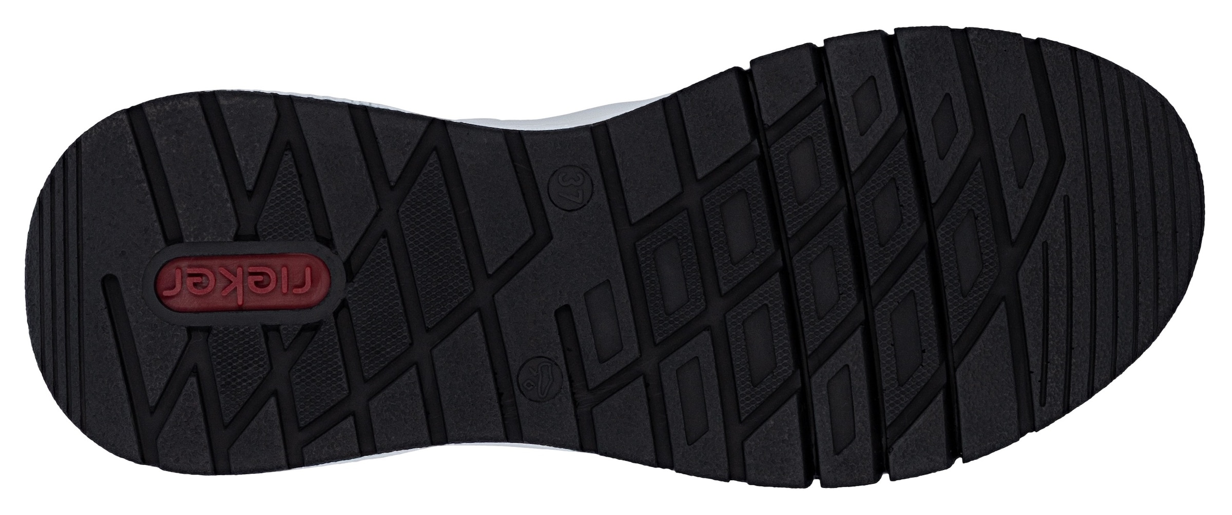Rieker Sneakers  mit MemoSoft-Innensohle, Freizeitschuh, Halbschuh, Schnürschuh