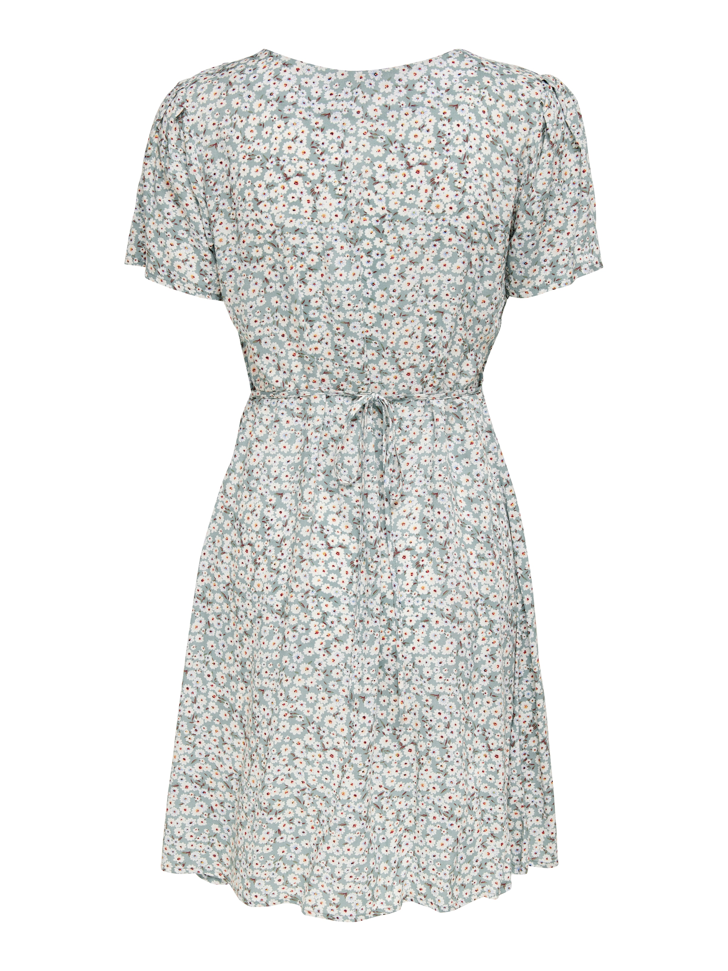 ONLY Mini-robe »ONLEVIDA S/S SHORT DRESS WVN NOOS« Sommerkleid