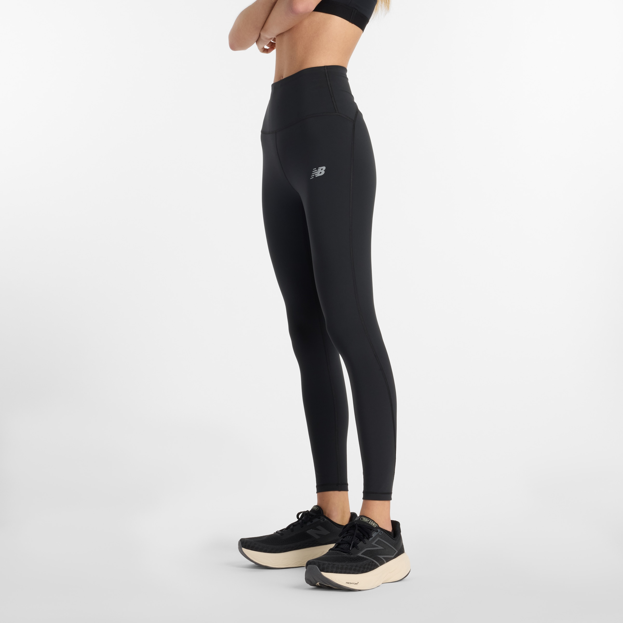 New Balance Lauftights »Sleek High Rise Legging 25"«  hoher Bund, sportlicher Stil, für Erwachsene