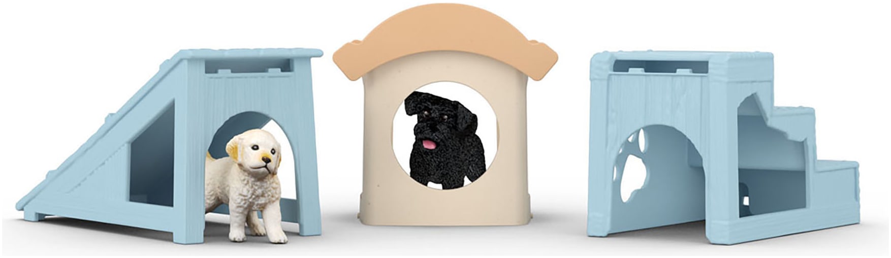 Schleich® Monde de jeu »FARM WORLD, Abenteuerzeit für Welpen (42763)«