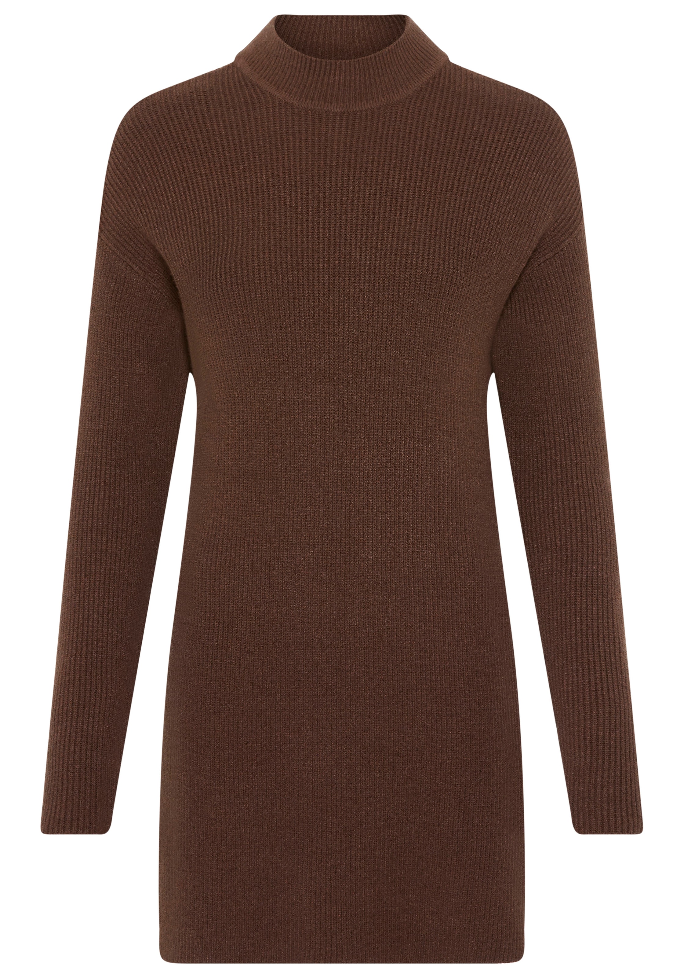 Laura Scott Pull à col montant kuscheliger Winterstrick mit seitlichen Schlitzen - NEUE KOLLEKTION