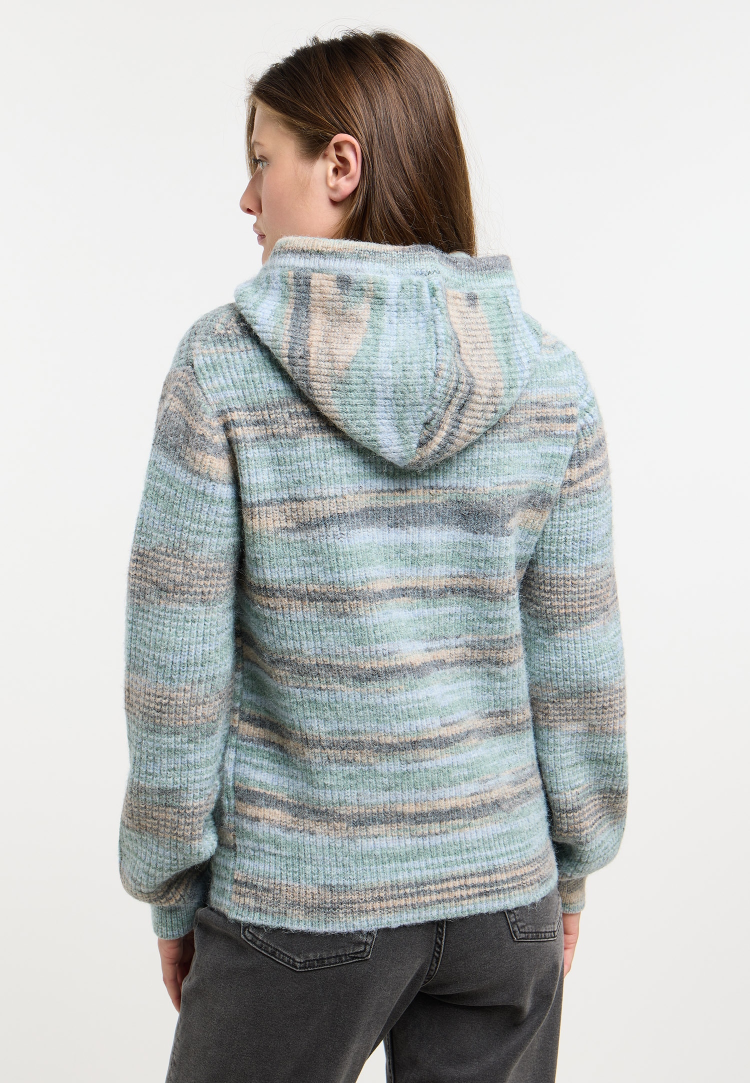 Ragwear Pull à capuche »OFINA« pflegeleichter Materialmix, mit Kapuze