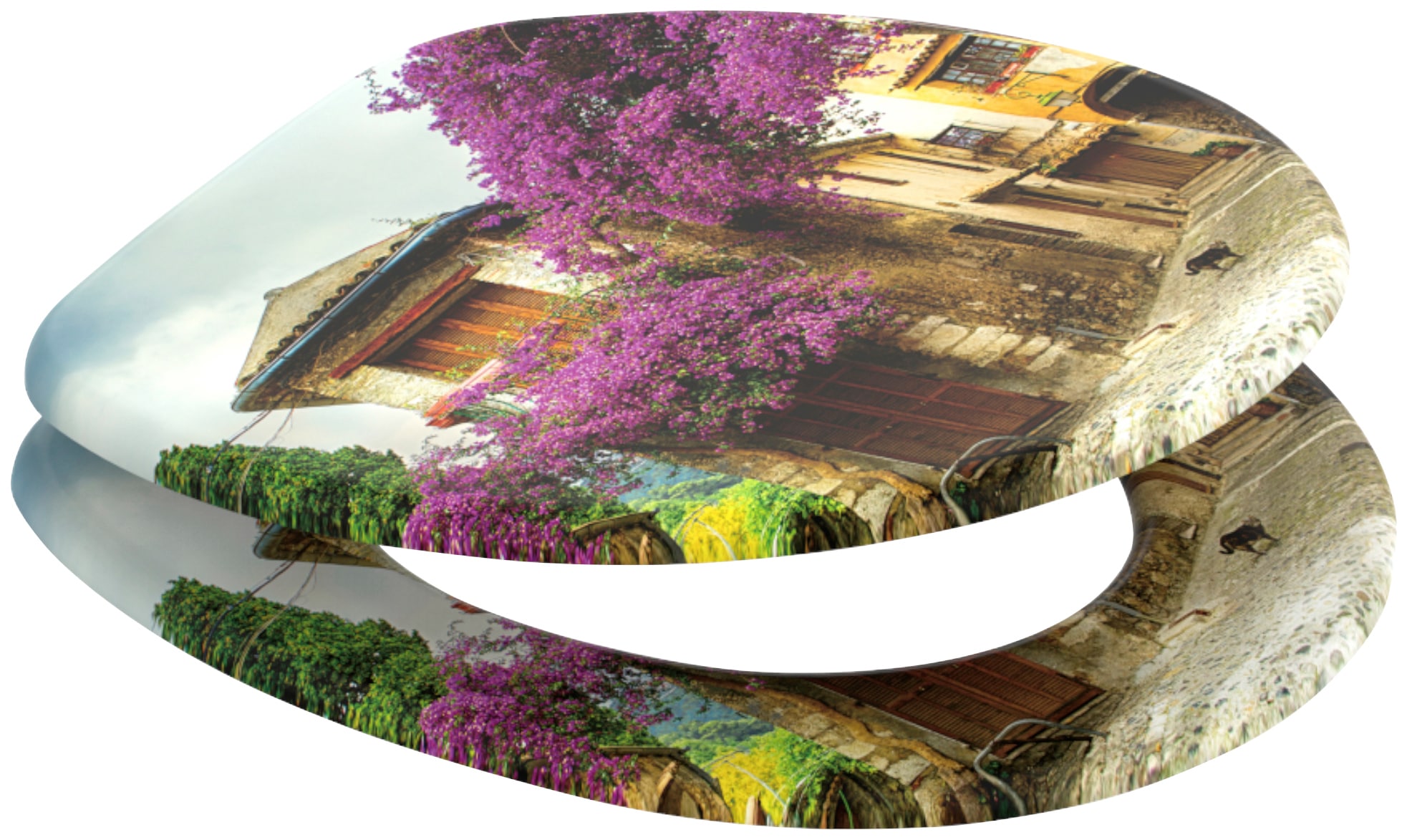 Sanilo WC-Sitz »Toskana« mit Absenkautomatik, BxL: 37,7 x 42,0 - 47,0 cm