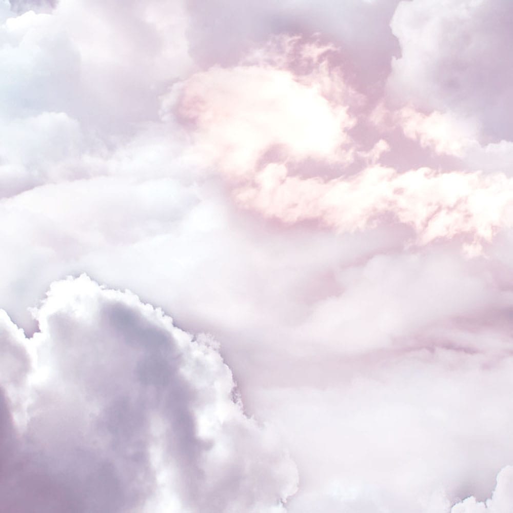 Komar Fototapete »Dot - selbstklebende Vlies Fototapete - Candy Sky - Grösse 125 x 125 cm« Motiv | bedruckt glatt