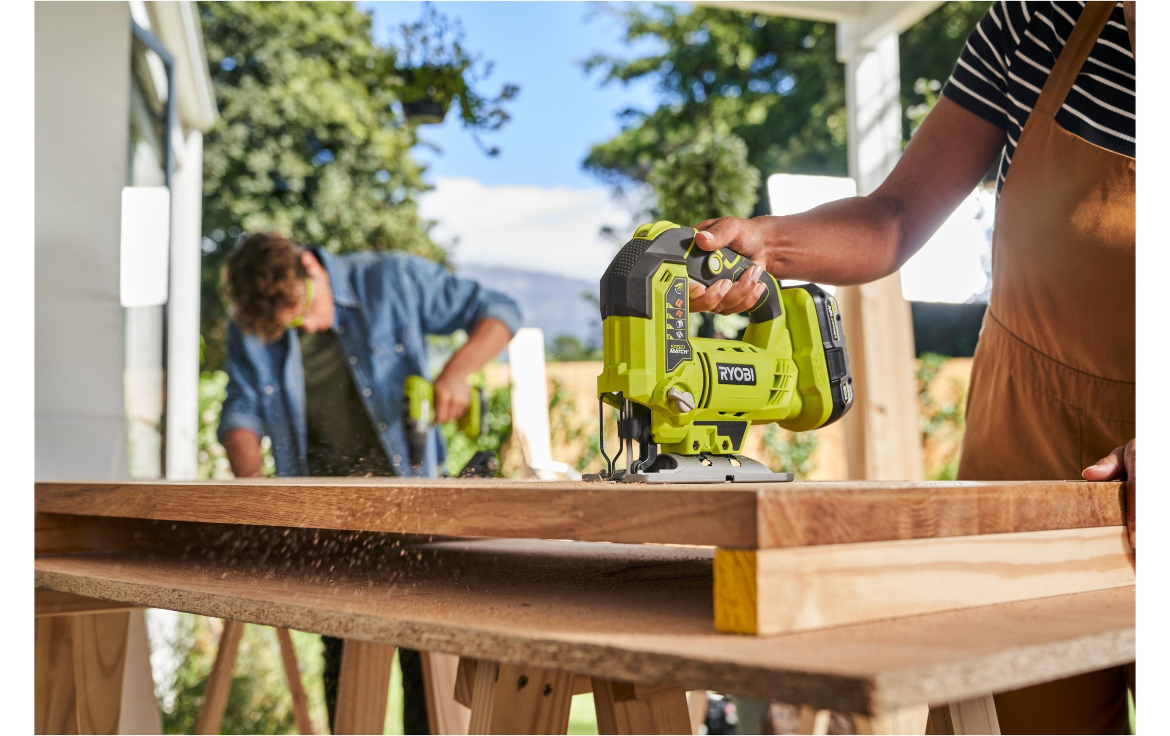 RYOBI Perceuse-visseuse sans fil »Akku-Kombo-Kit 2er R18CK3PJ-1 x 40S«