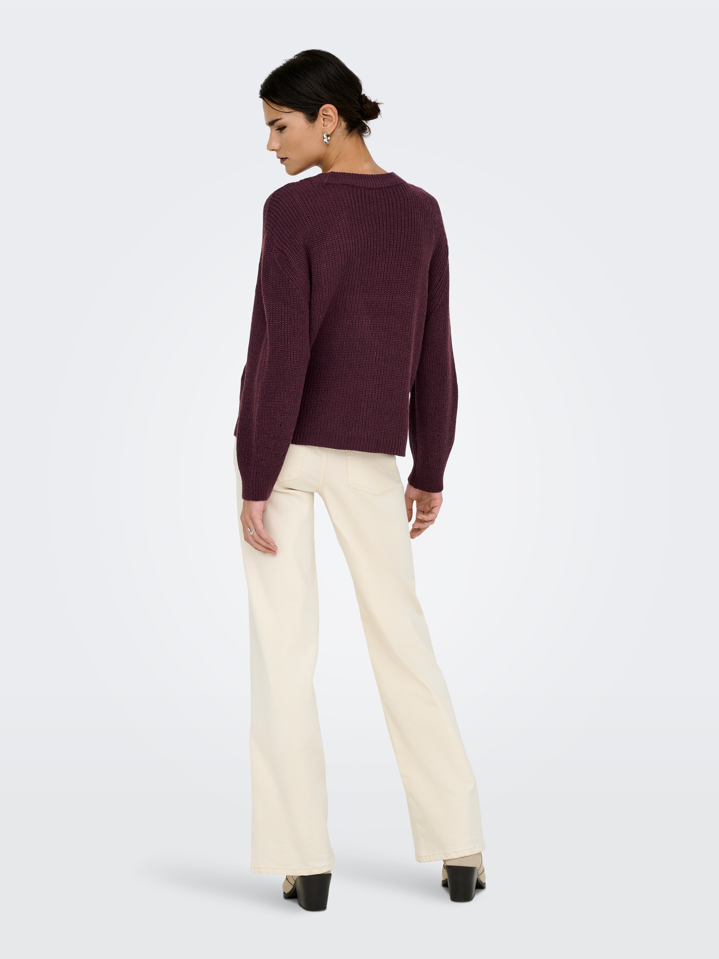 ONLY Strickpullover »ONLMILOUZ LS RIB PULLOVER KNT NOOS«