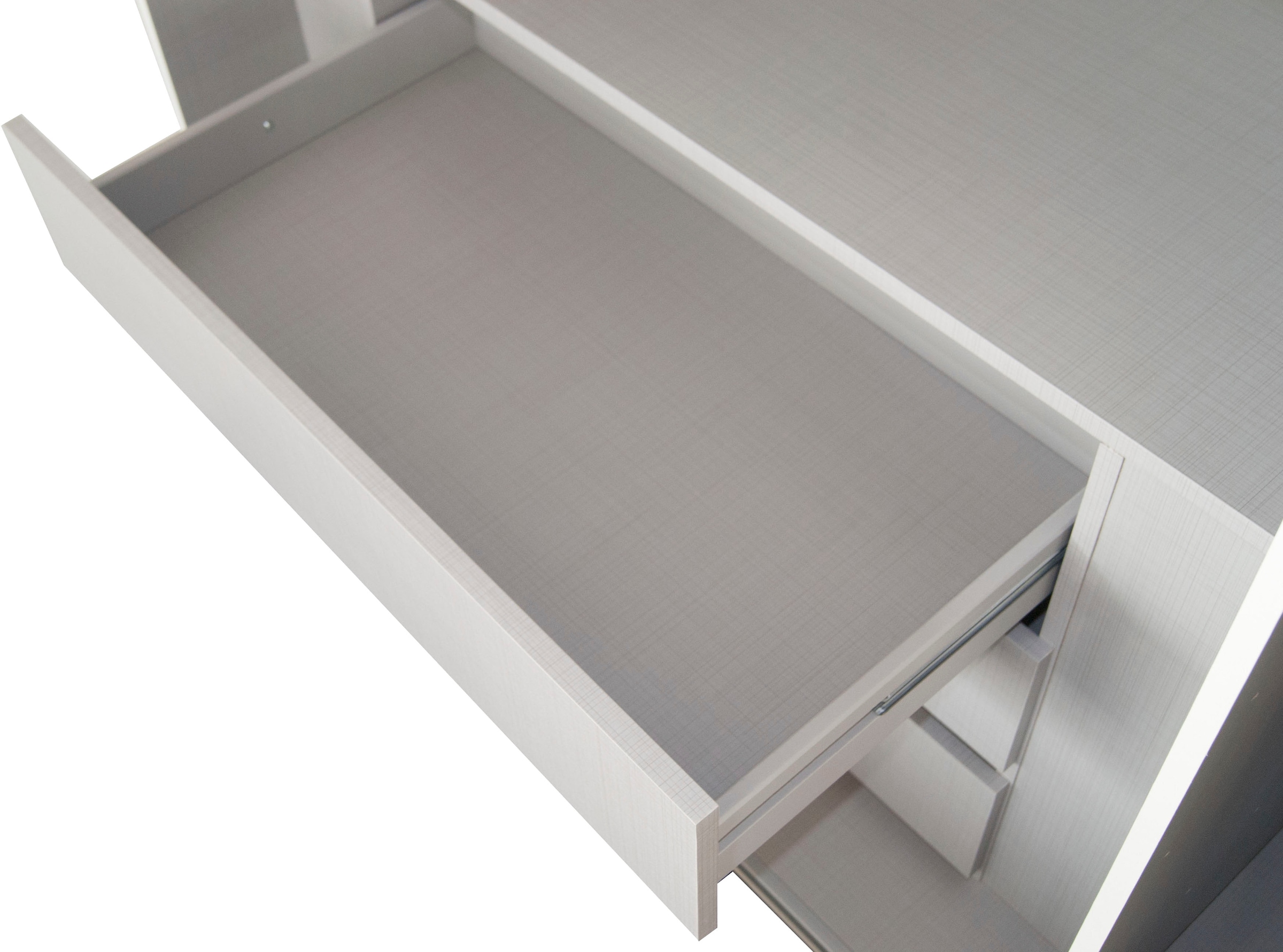 Wimex Armoires à vêtements »Indiana by fresh to go, wahlweise mit oder ohne Spiegel« INKLUSIVE Innenausstattung und Selbsteinzug für die Türen,  grosse Breiten250 oder 300cm, mit oder ohne Glasfront, Made in Germany