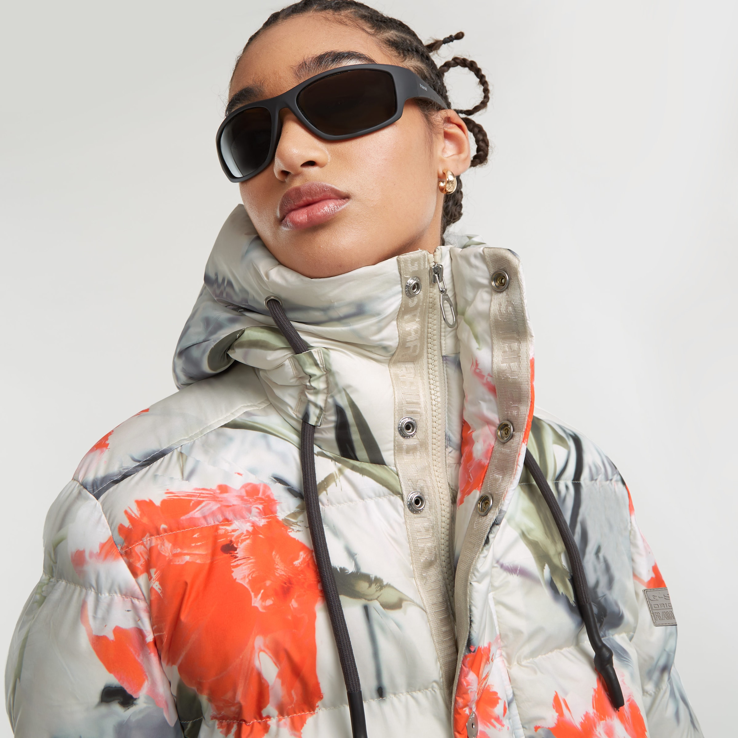 G-STAR Veste matelassée »Whistler Short Puffer wmn« mit Kapuze