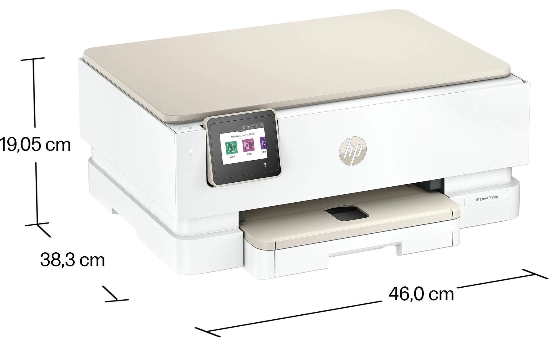 HP Imprimante multifonctions »Envy Photo 7230 (B63JVB)« 6 mois d'essai HP Instant Ink offerts jusqu'au 31.07.2026