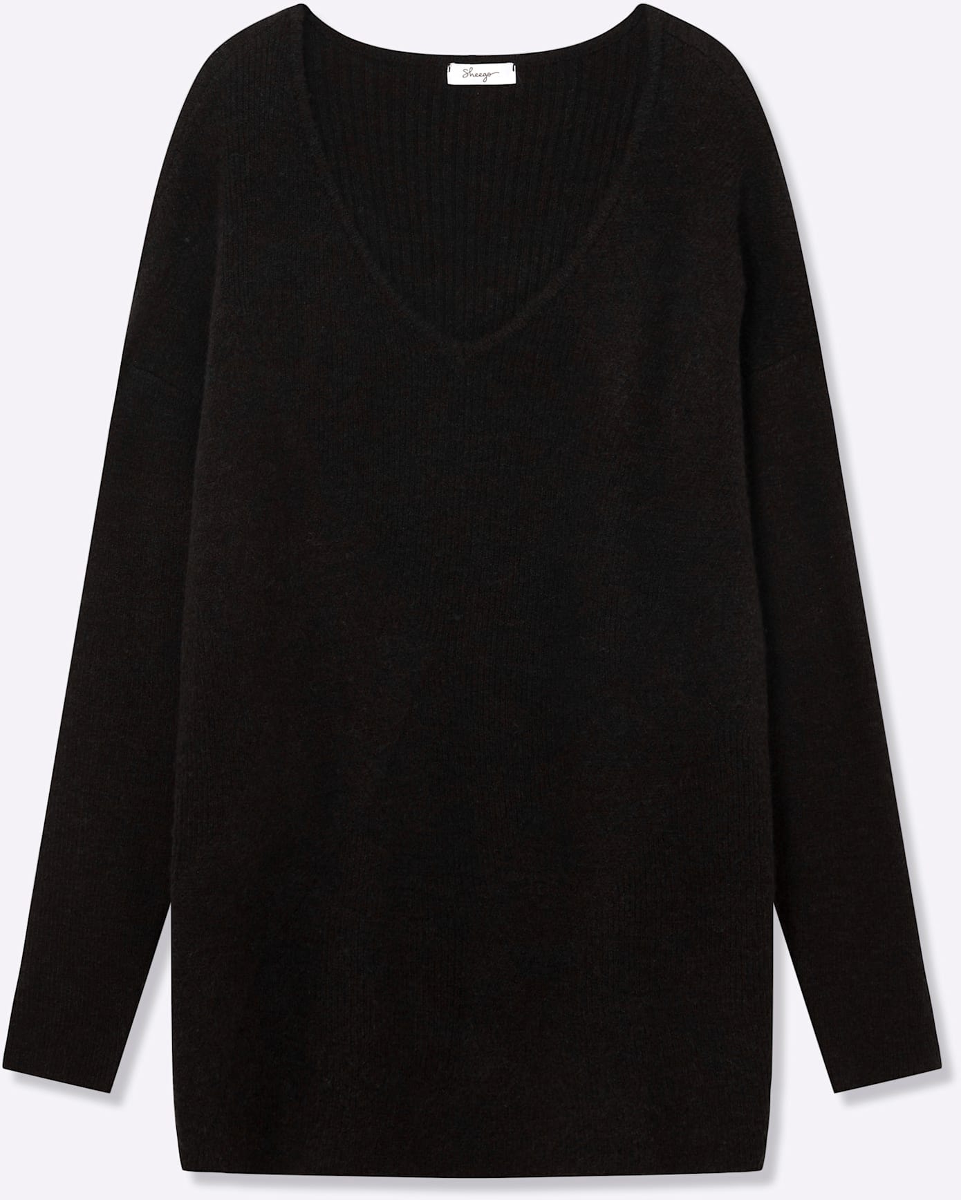 Sheego V-Ausschnitt-Pullover »Pullover«