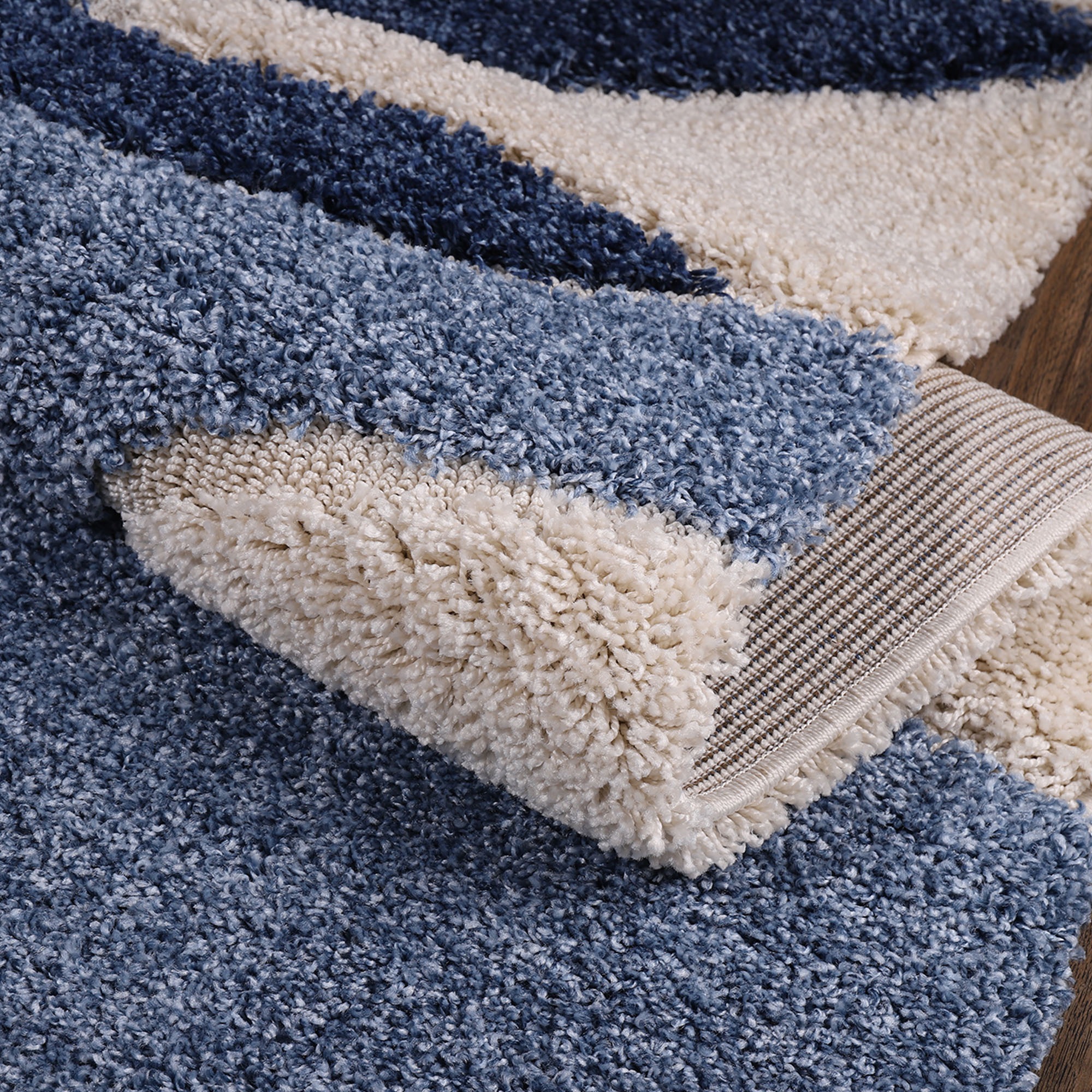 Sanat Tapis à poils longs »Luxus 3508« Rectangulaire 30 mm Höhe robuster Langflor, weich, Wohnzimmer, Schlafzimmer