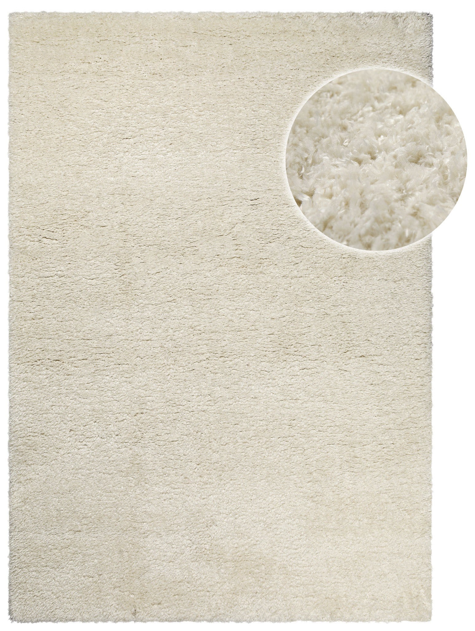 GOODproduct Hochflor-Teppich »Saul« rechteckig 50 mm Höhe dichter weicher Langflor, mit Glanz, Shaggy, uni farben, Wohnzimmer