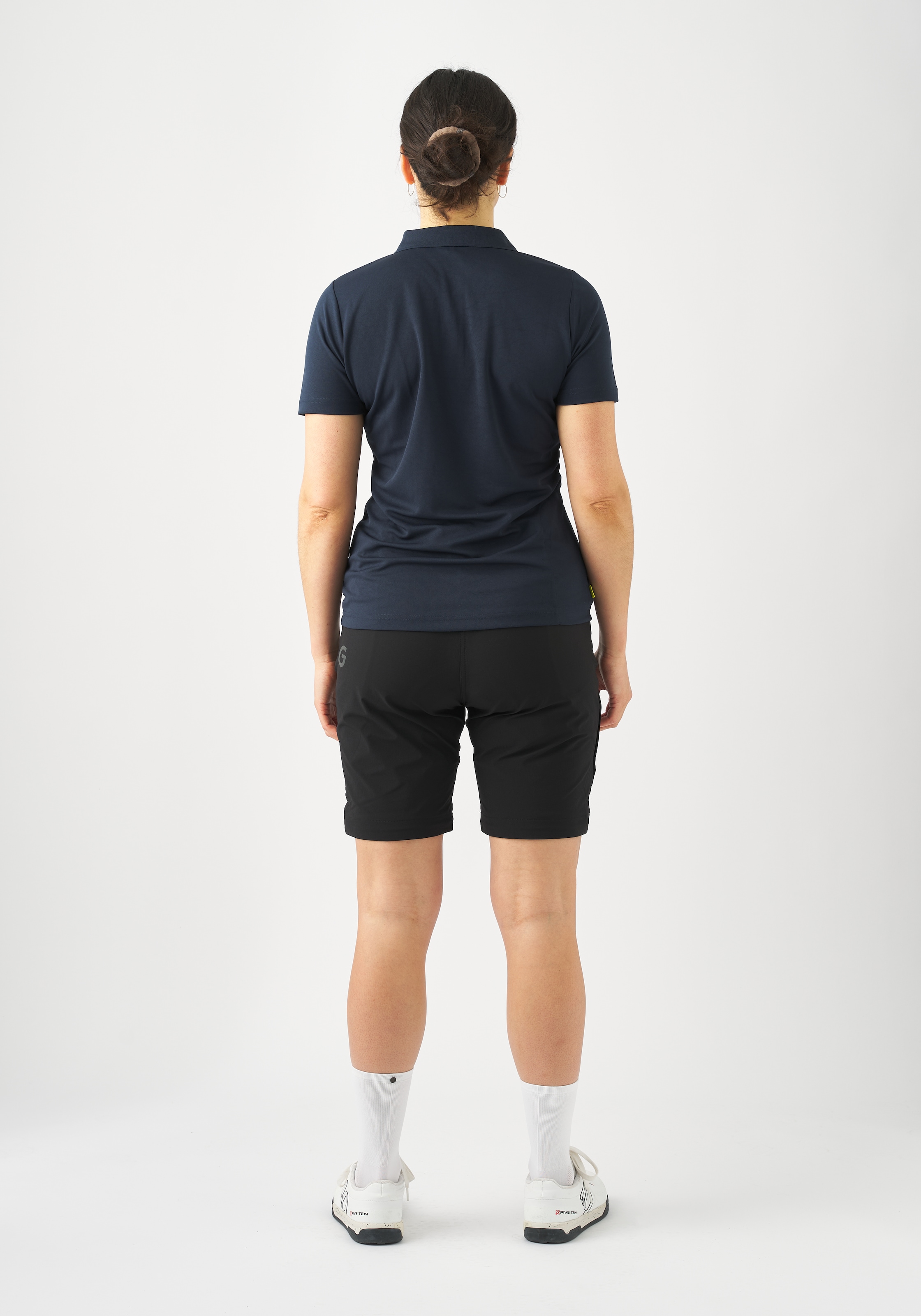 Gonso Pantalon de vélo »Ruth«  Damen zipp-off Radhose mit Sitzpolster und Gürtel, wasserabweisend