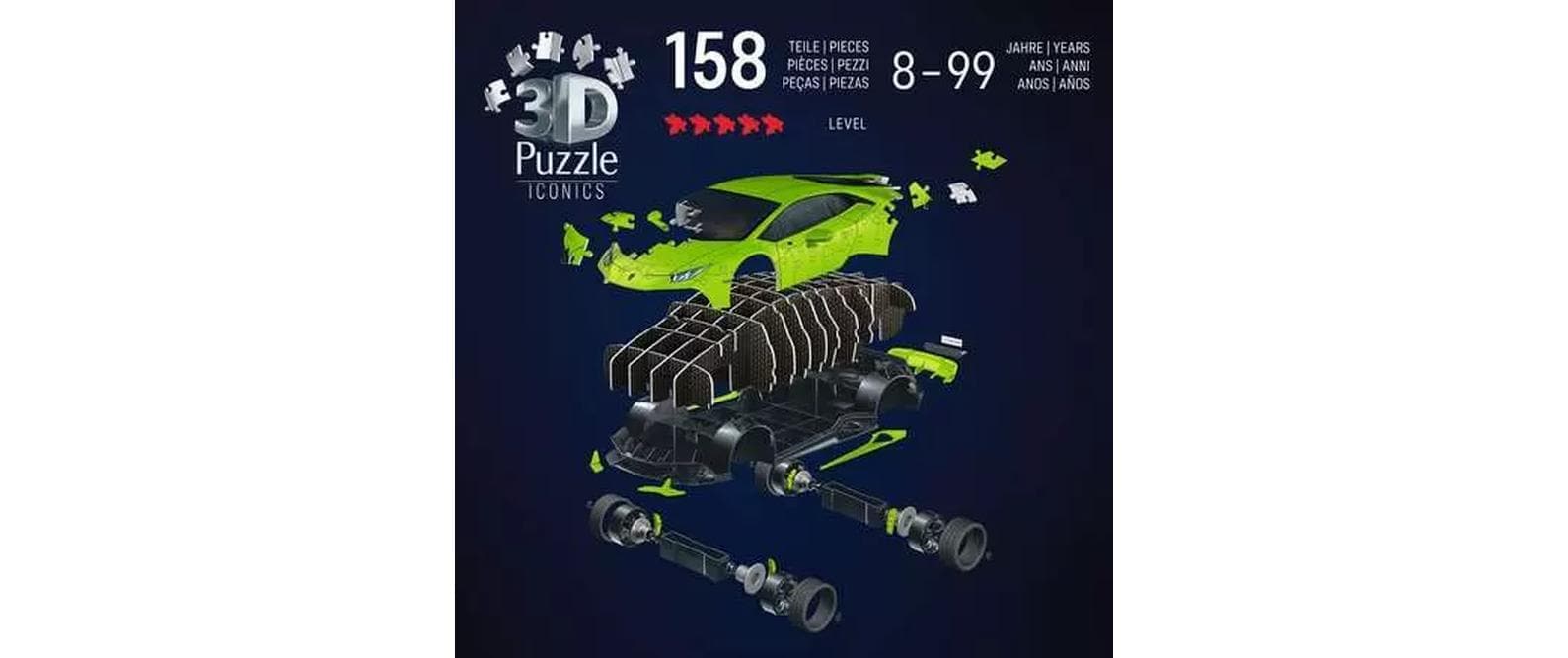 Ravensburger Puzzle 3D »Iconics Lamborgh.Huracán EVO« 3D-Effekt