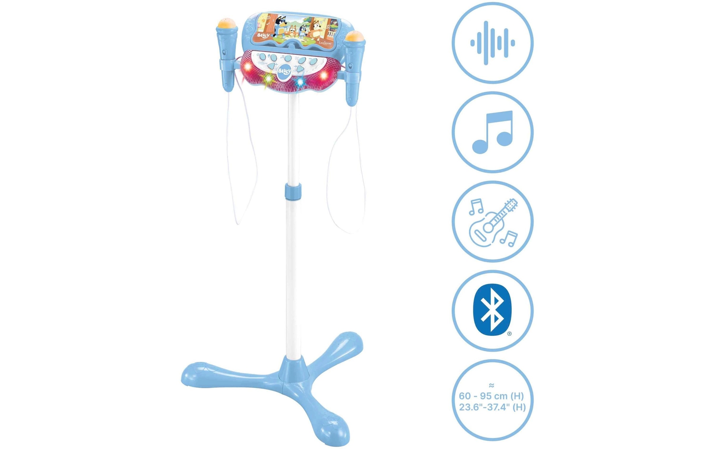Lexibook® Jouet instrument de musique »Bluey mit 2 Mikrofonen«