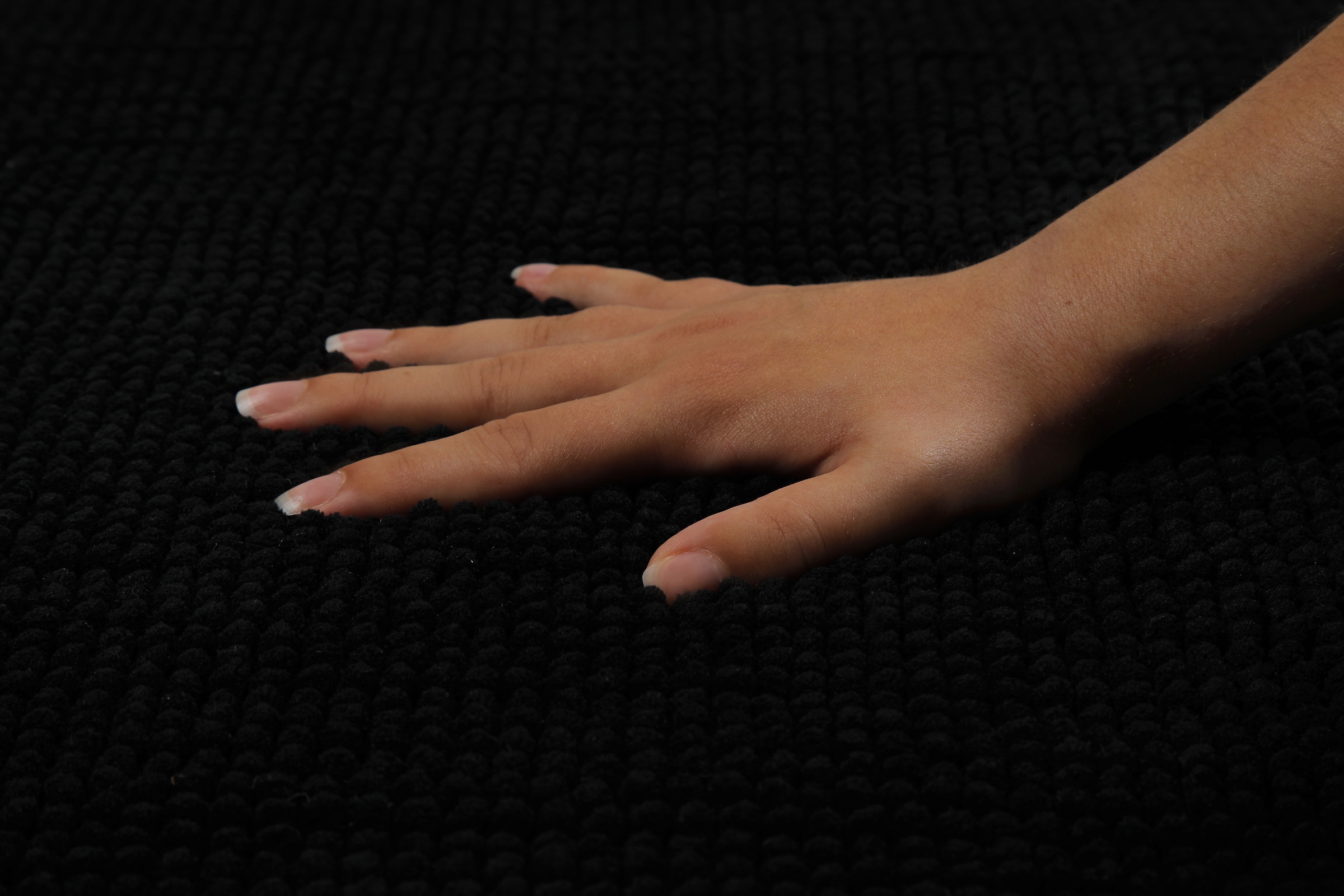 GOODproduct Badematte »Kaelan , weicher Chenille« Höhe 14 mm rutschhemmend beschichtet fussbodenheizungsgeeignet Badvorleger, Badteppich weiches Chenille, pastellfarben, Badezimmer