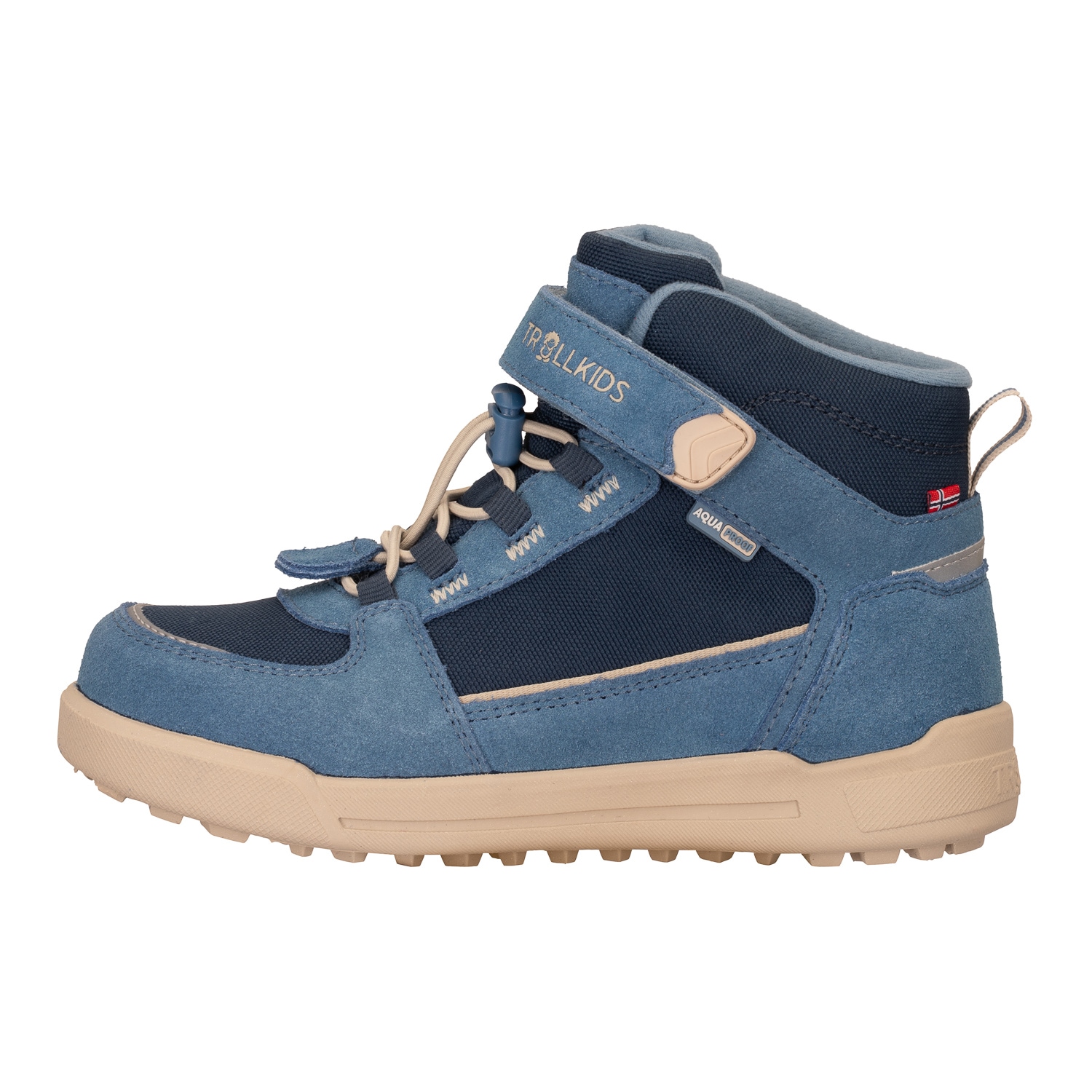 TROLLKIDS Bottes d'hiver »KIDS GRYLLEFJORD MID CUT«  étanche