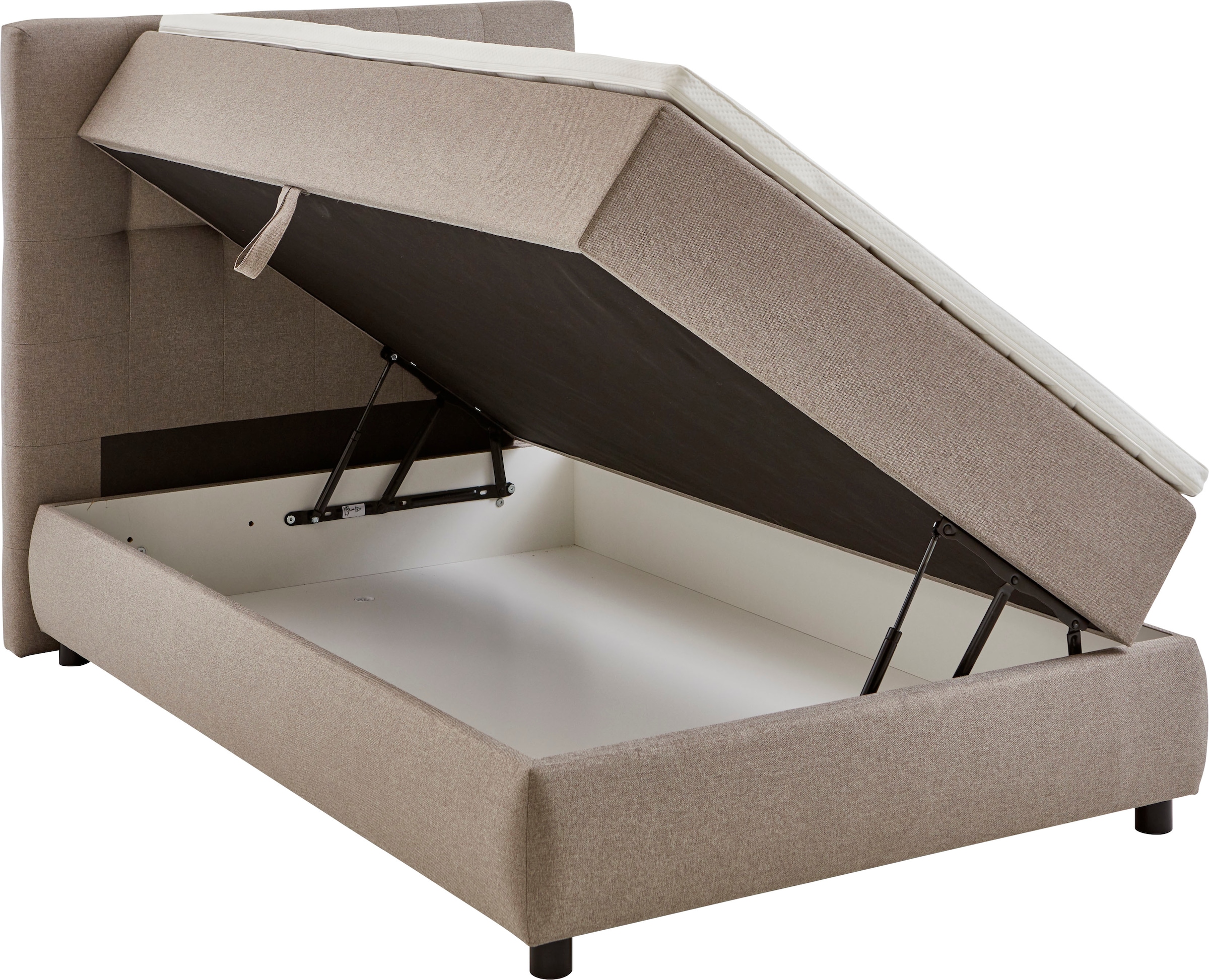 ATLANTIC home collection Boxbett »LILO« inkl. Bettkasten und Topper