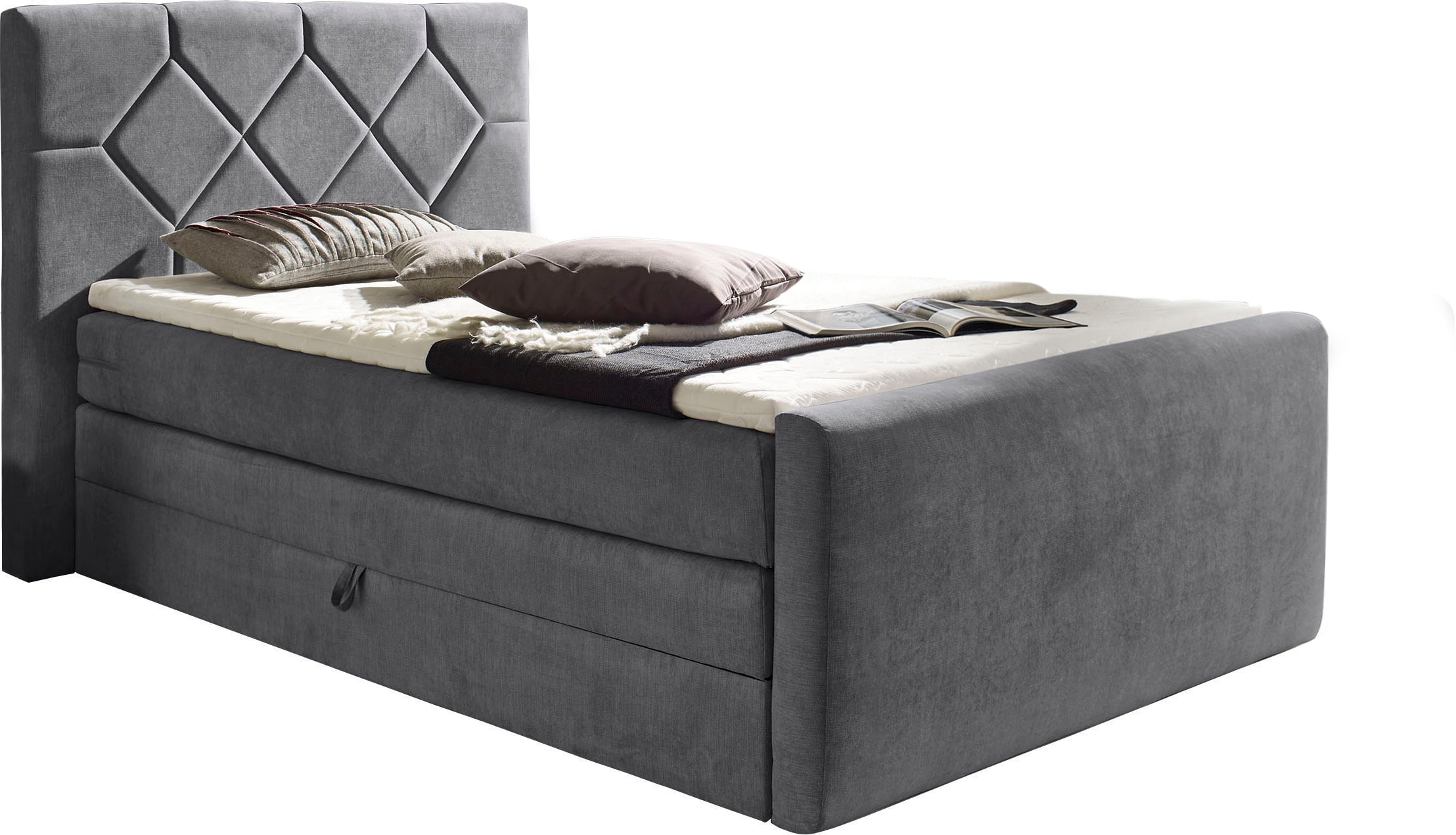 Home affaire Lit boxspring »Atlanta« incluant topper et coffre de lit
