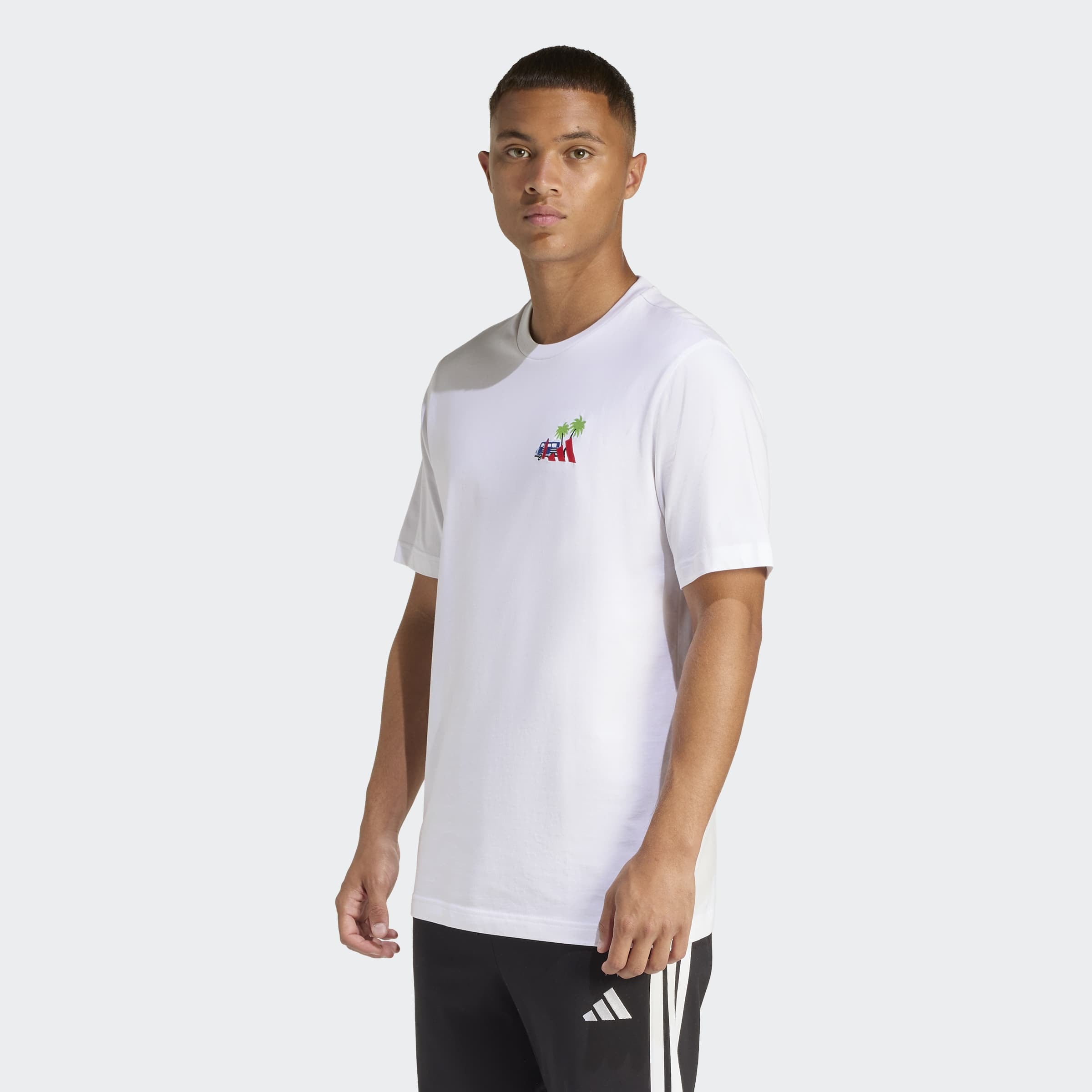adidas Sportswear T-Shirt »MINI EMBROIDERY SURFING GRAPHIC«