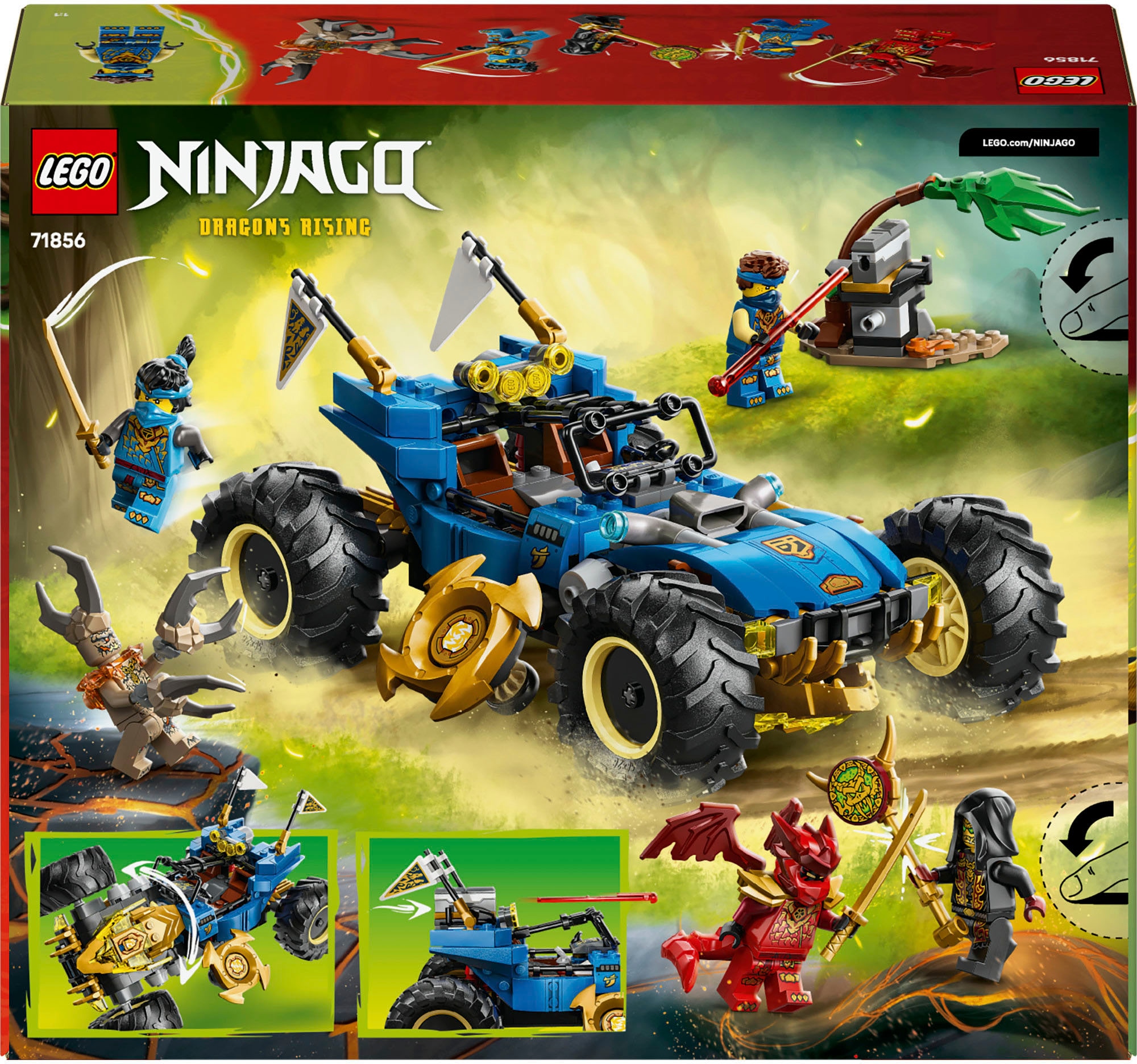 LEGO® Pions de construction »Jays Transformationsflitzer (71856), LEGO Ninjago« Made in Europe