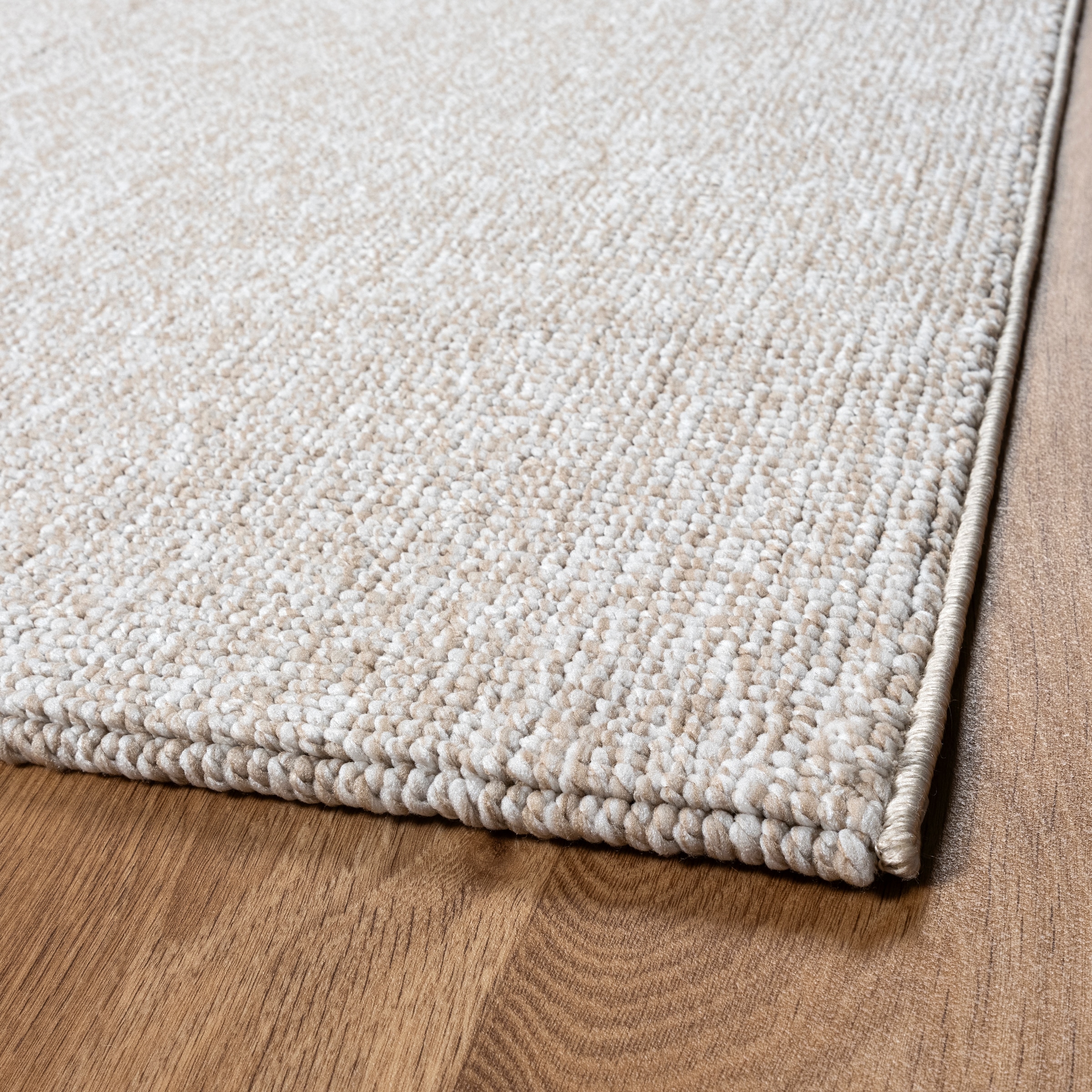 Sanat »Lora Plus , auch als Läufer« rechteckig 5 mm Höhe Kurzflor, uni, gekettelt, Wohnzimmer, Kinderzimmer