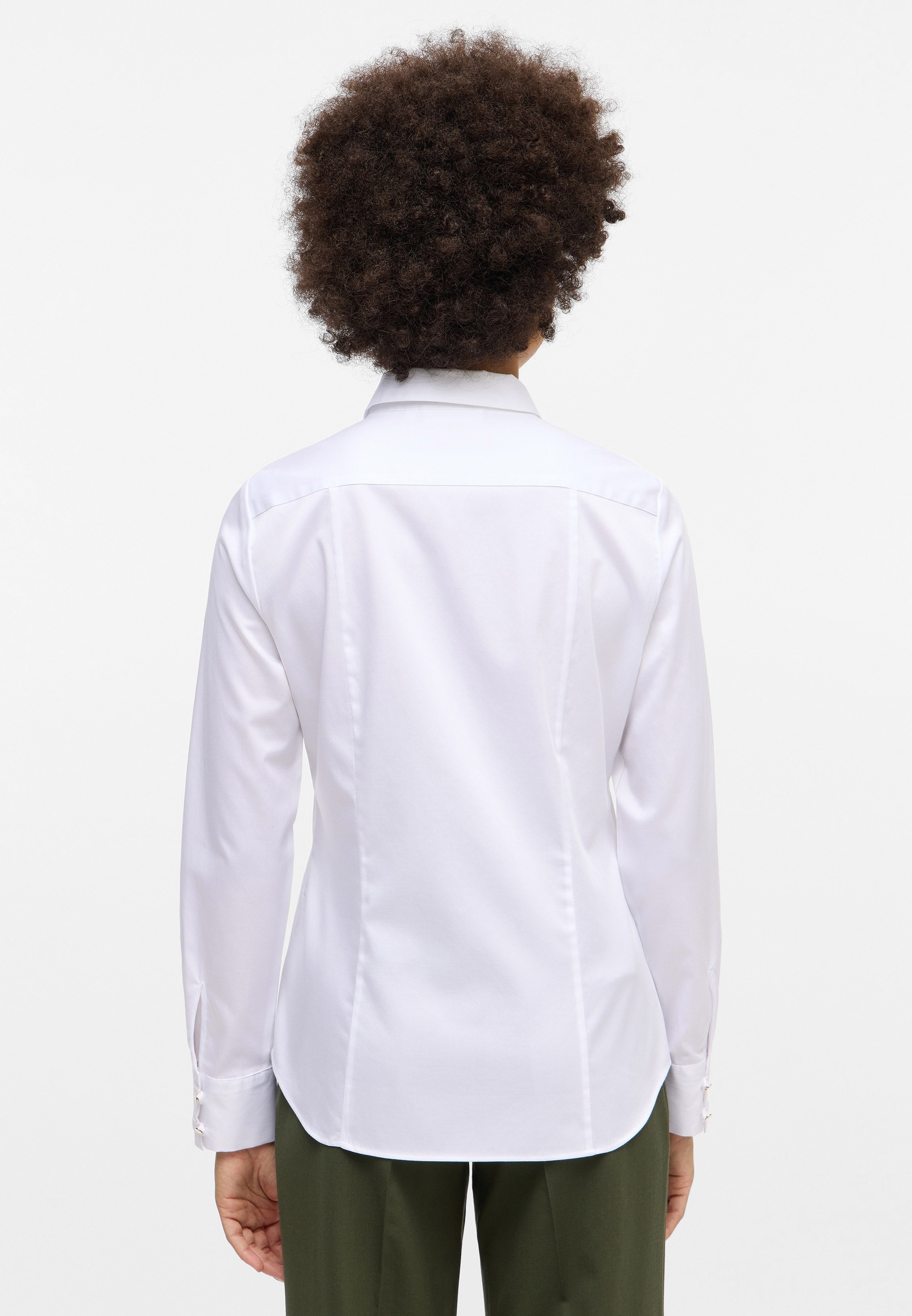 Eterna Blouse chemise »FITTED« EASY IRON (bügelleicht)