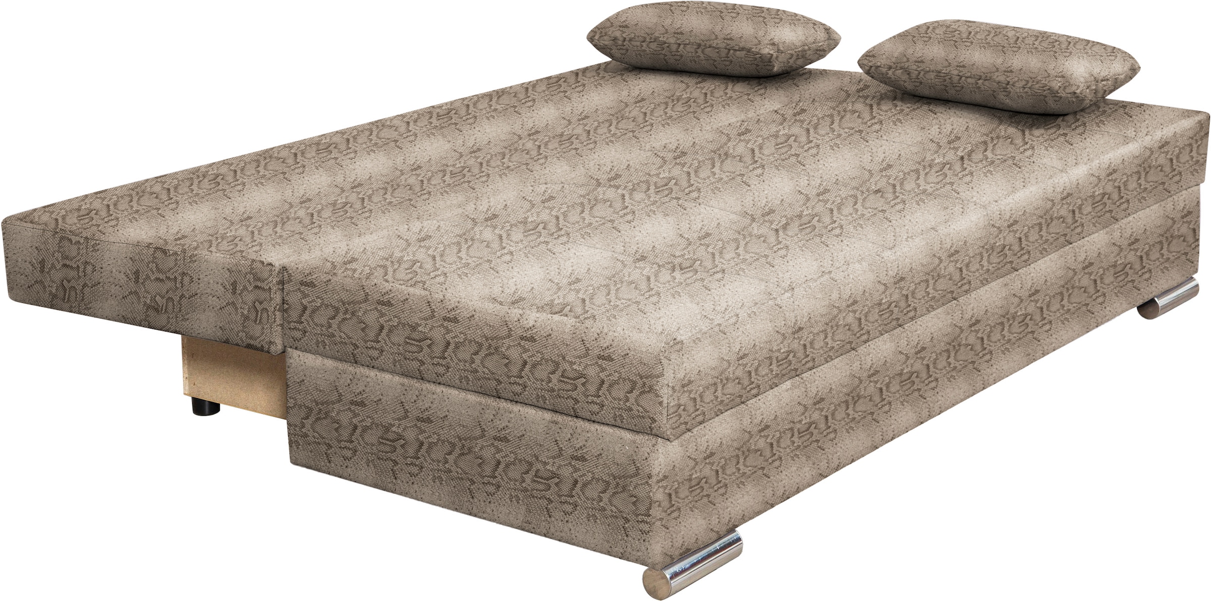 COLLECTION AB Schlafsofa »Tania, B: 194 cm, Liegefl. 140x194 cm, Federkern« Schlafcouch mit Gästebett inklusive Rückenkissen
