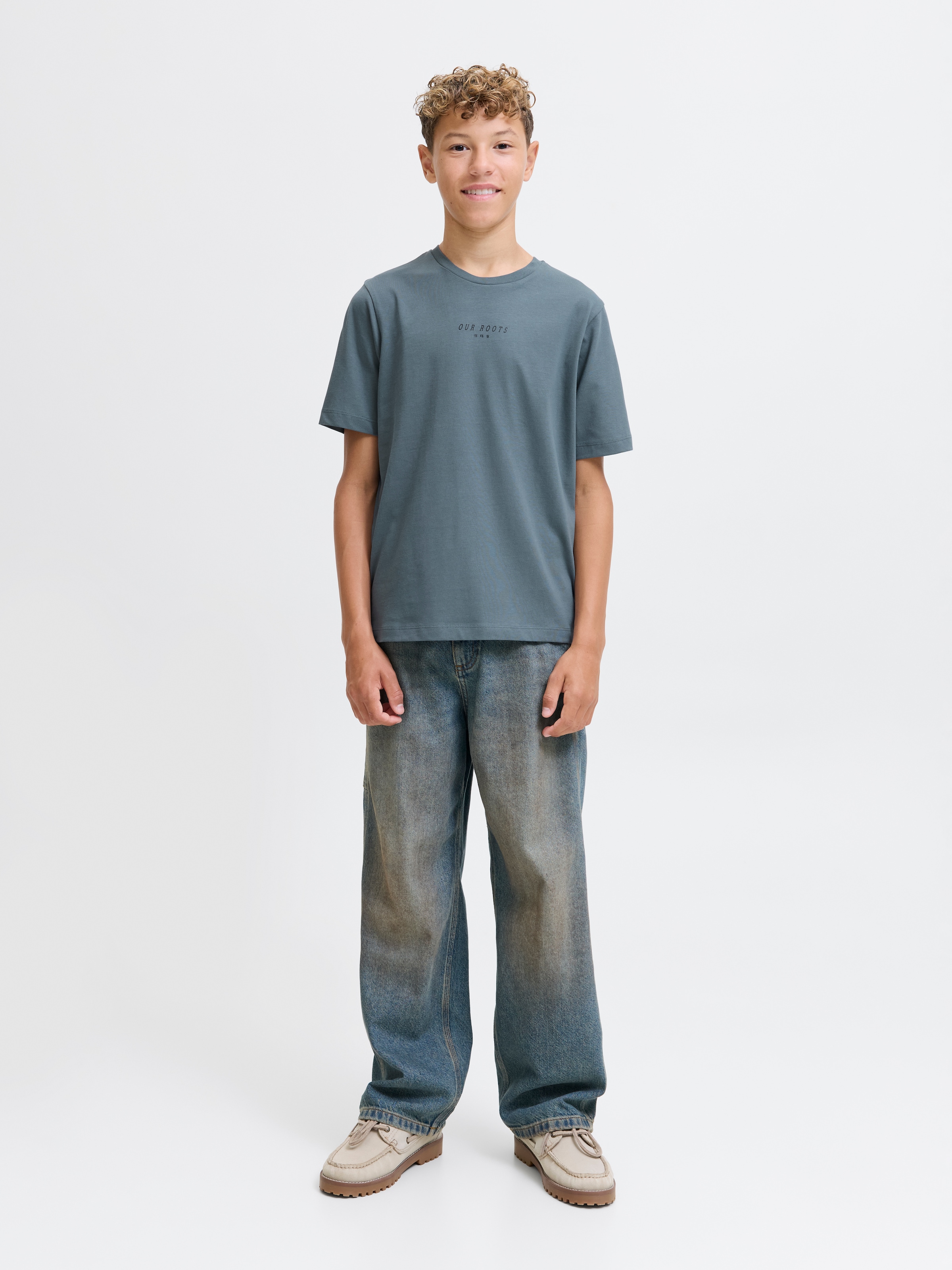Jack & Jones Junior T-Shirt »JJKENJI TEE SS CREW NECK JNR«