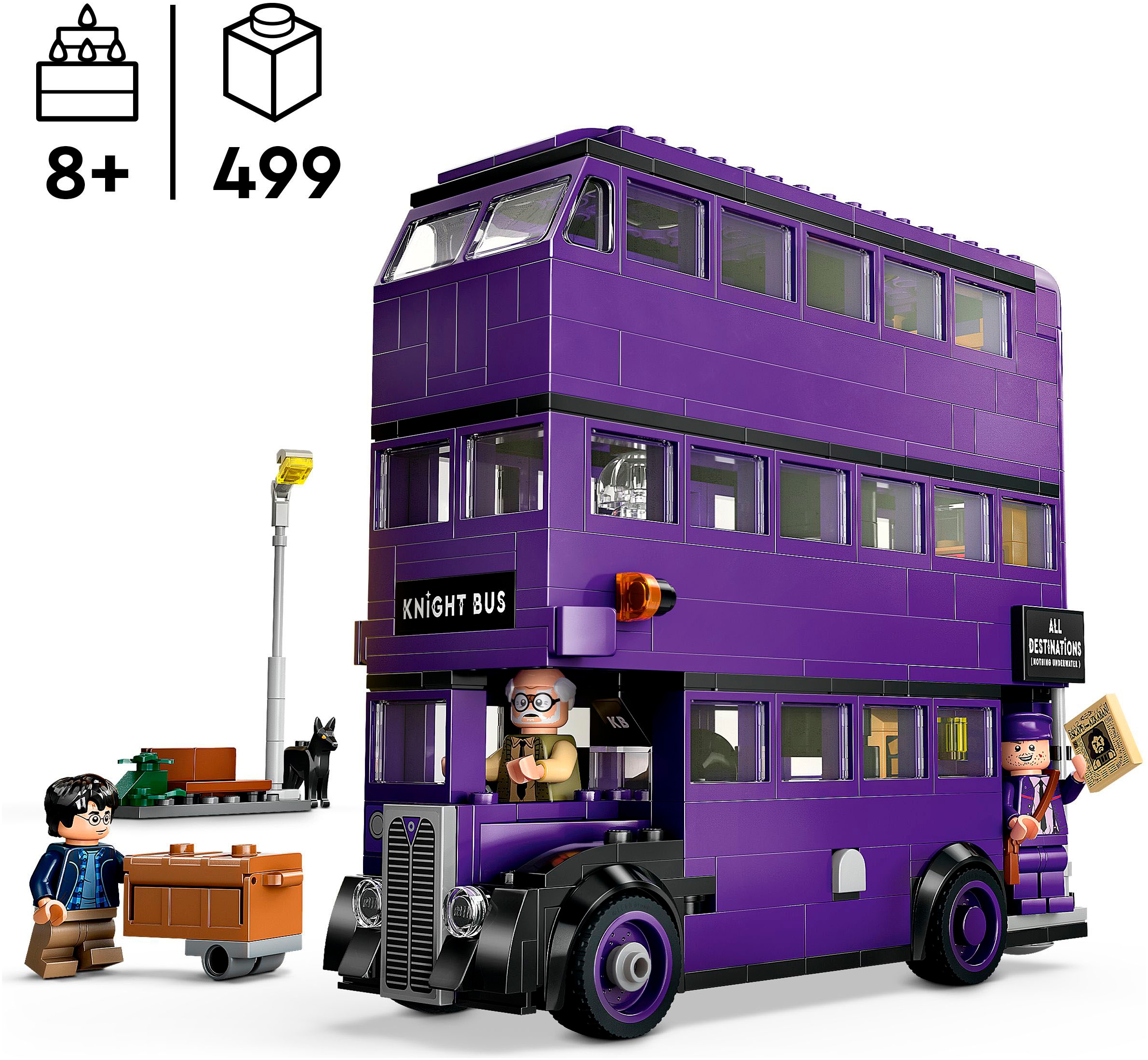 LEGO® Pions de construction »Abenteuer mit dem Fahrenden Ritter (76446), LEGO® Harry Potter™« Made in Europe