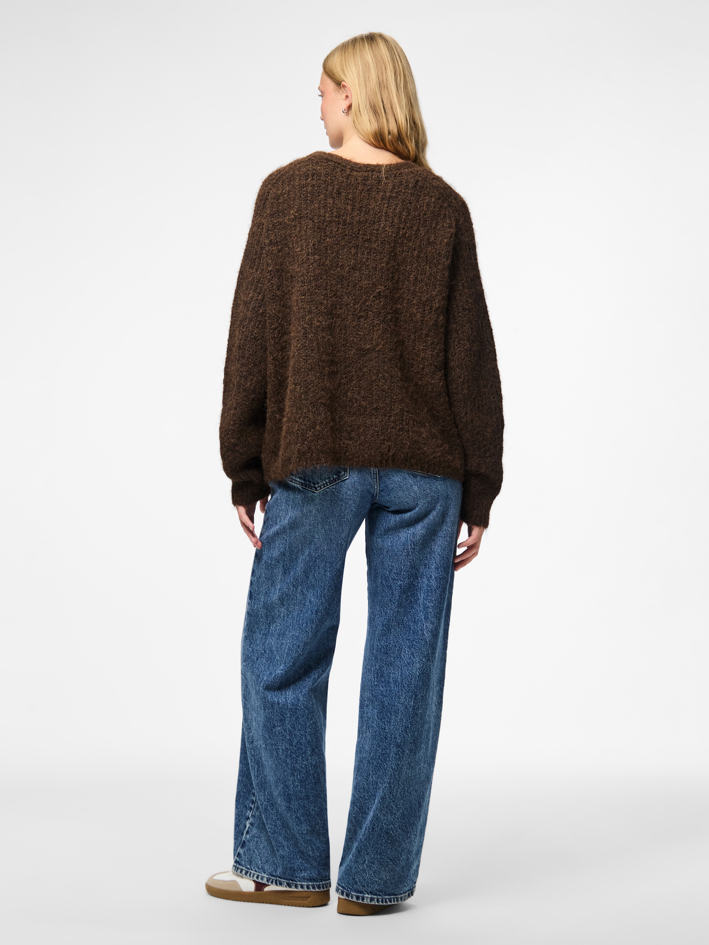 pieces Veste en tricot »PCCLEO LS V-NECK KNIT CARDIGAN NOOS BC«