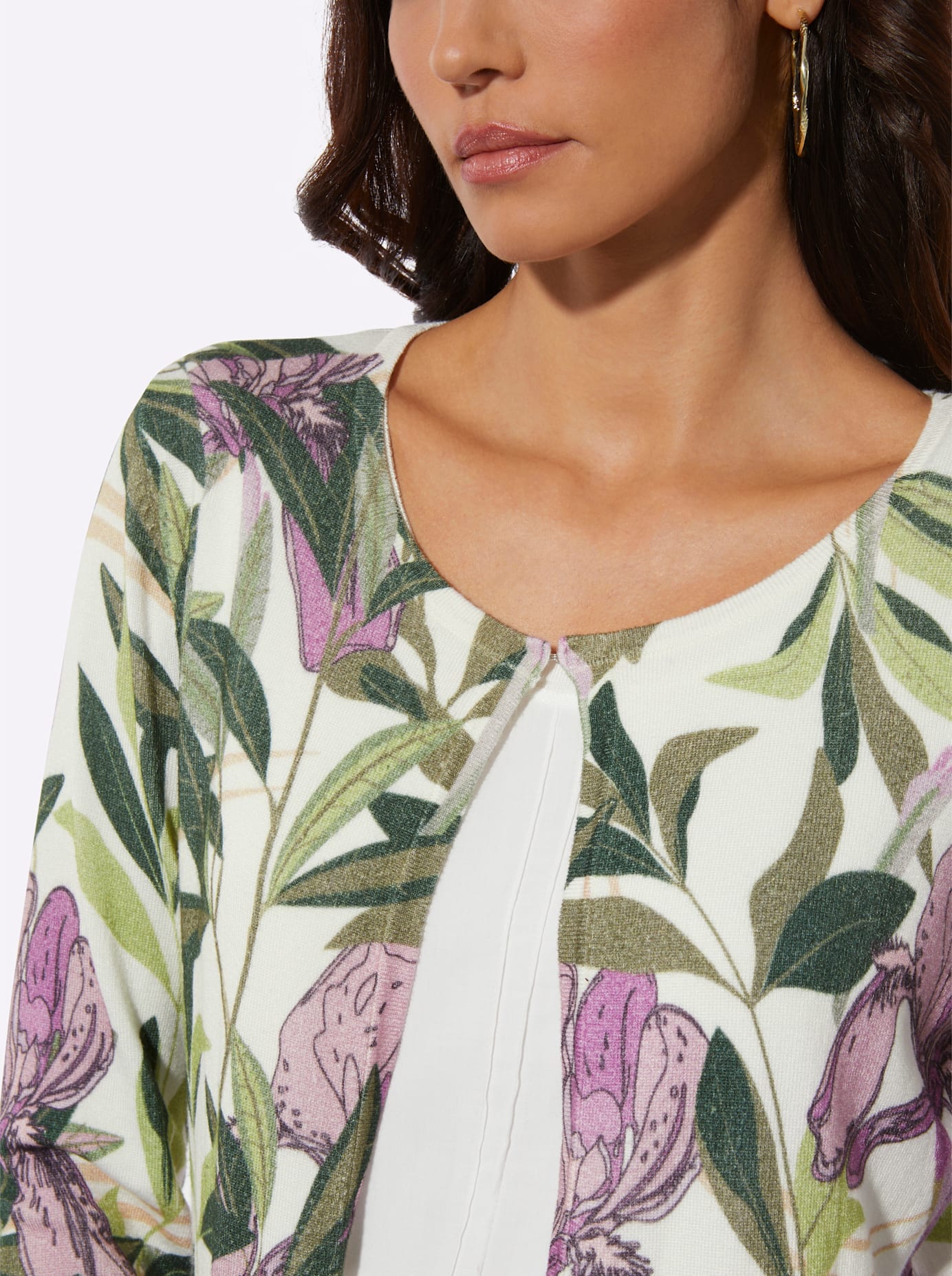 creation L Veste en tricot