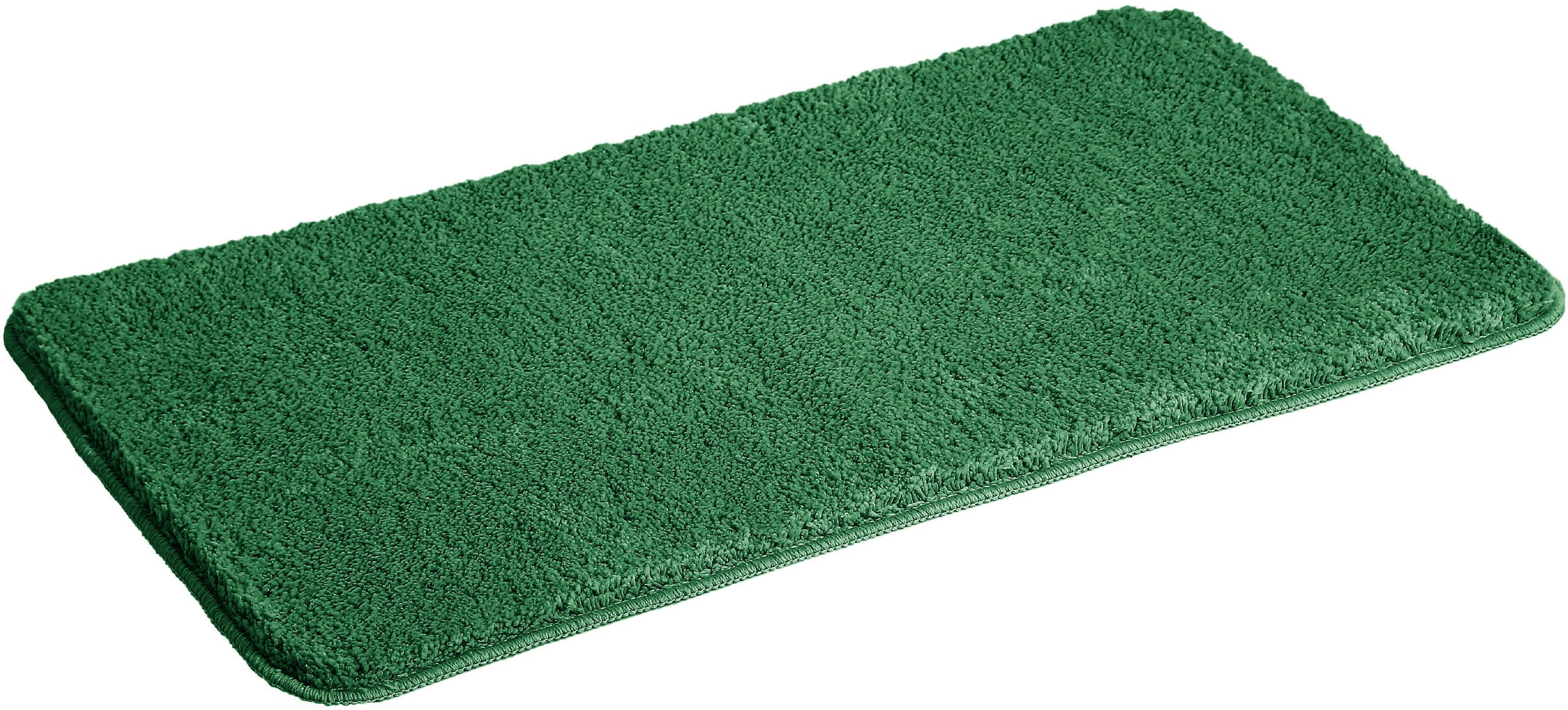 GOODproduct Tapis de bain »Inga, Badezimmer Teppich, Badvorleger« Höhe 20 mm revêtement antidérapant Résistant | Séchage rapide | compatible chauffage au sol Tapis de bain uni, doux, disponible en demi-cercle et rectangulaire