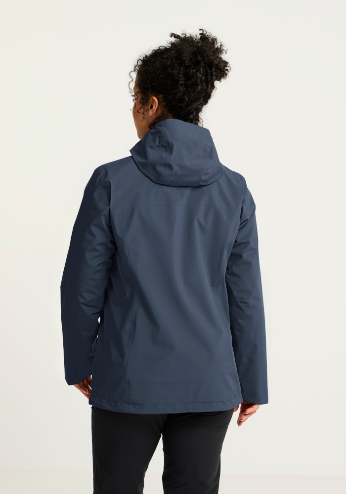 Jack Wolfskin Veste fonctionnelle 3 en 1 »MOONRISE 2 3IN1 JKT W« Veste fonction 3-en-1, pour la randonnée et autres activités de plein air,