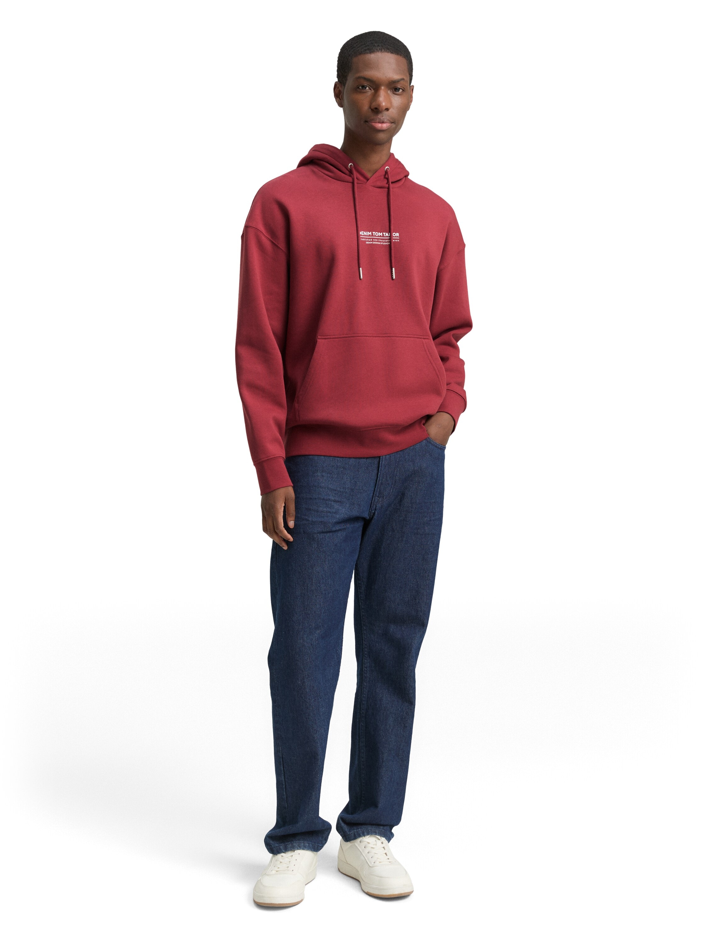 TOM TAILOR Denim Hoodie , mit Logo Print
