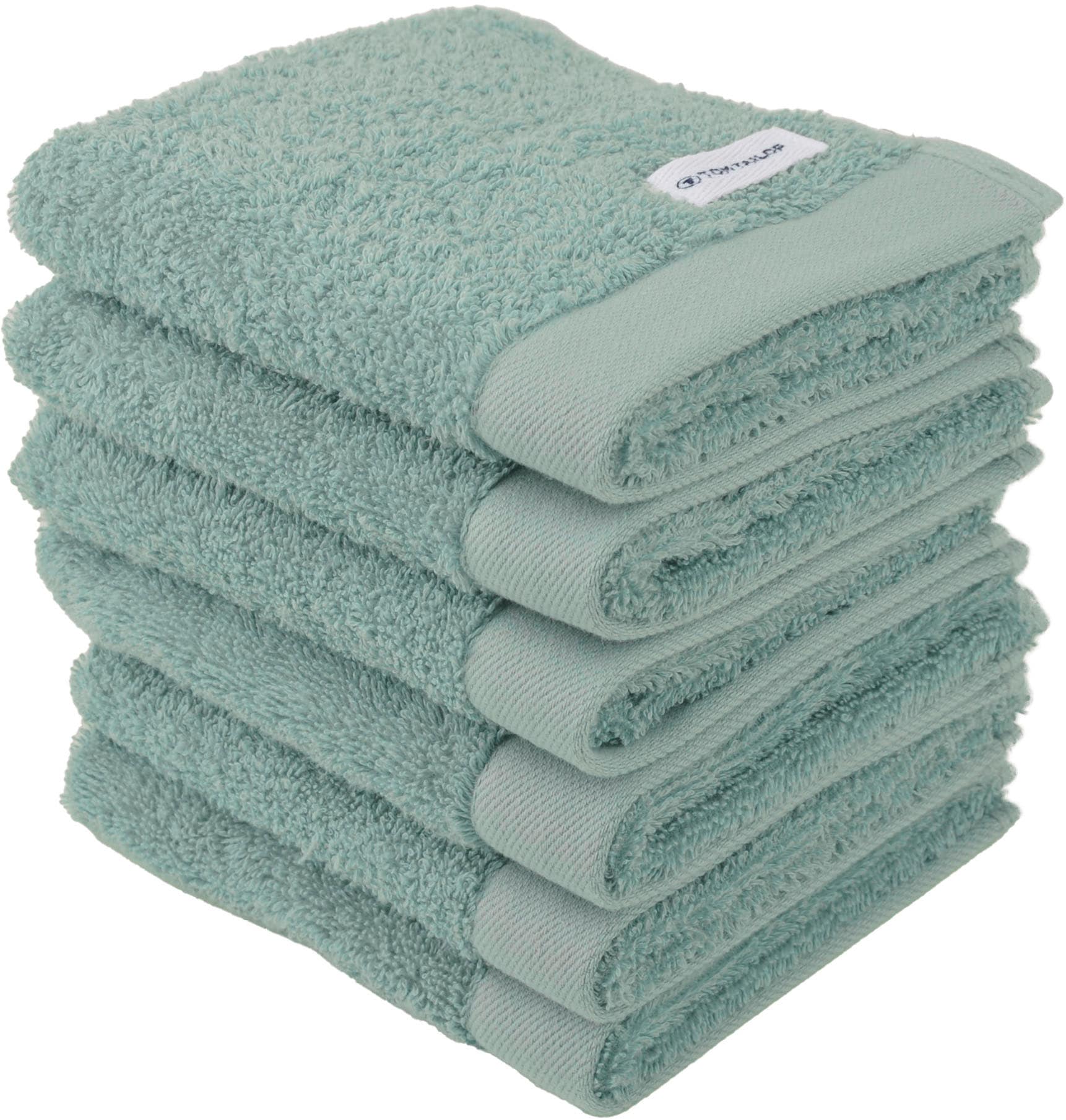 TOM TAILOR HOME Serviette d'invité »COLOR BATH« 100% coton, 30x50 cm, uni, grand choix de couleurs