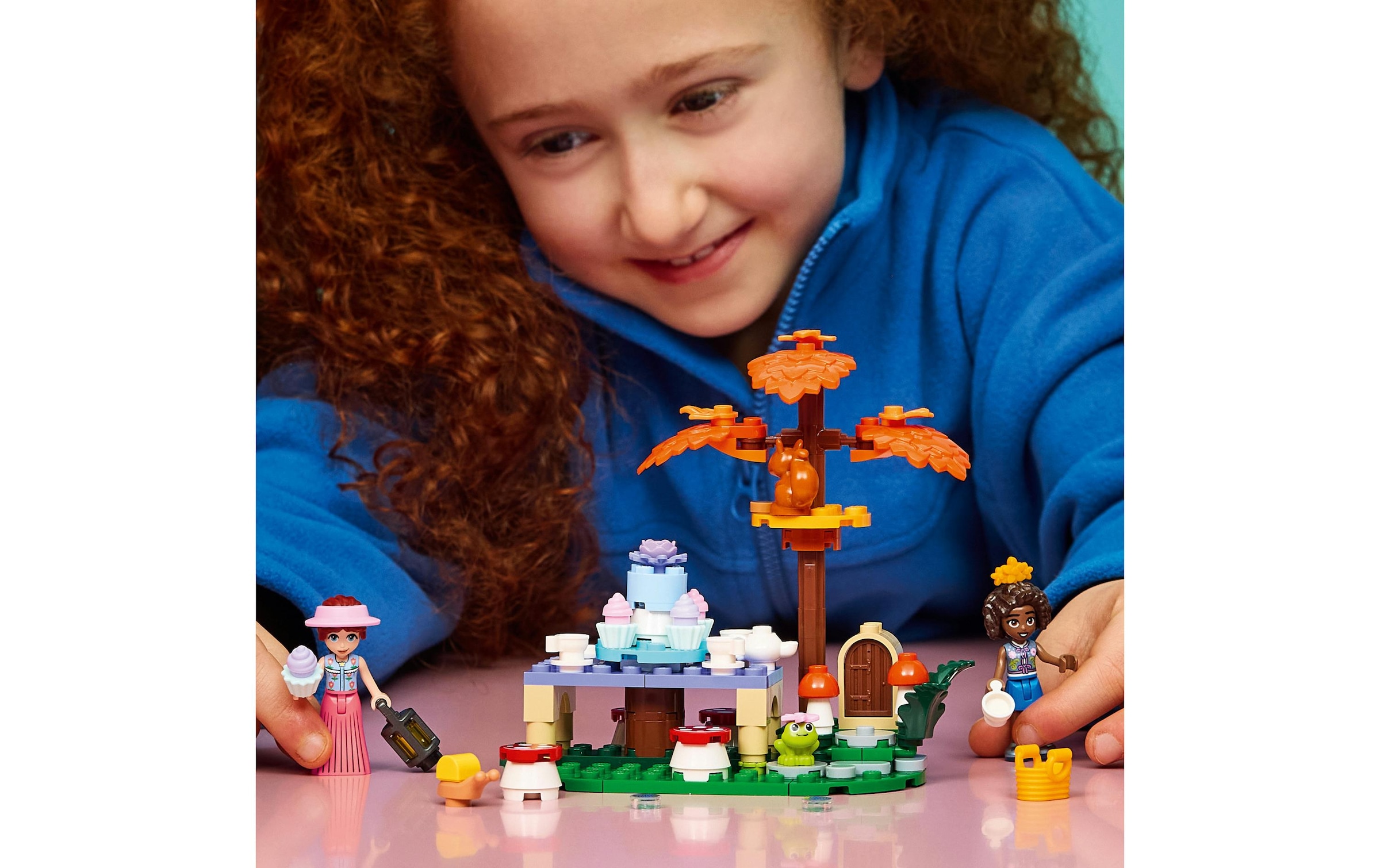 LEGO® Pions de construction »Teeparty im Wald (42690), LEGO Friends« fabriqué en Europe