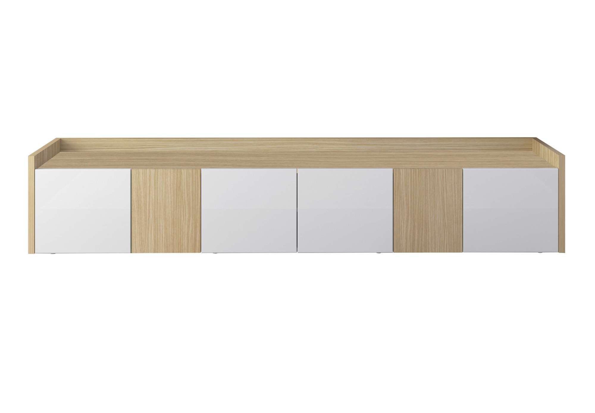 GOODproduct Lowboard »Lowboard ALTEA,Lowboard,TV-Kommode,TV-Möbel,TV-Bank« 1 Stk. tlg. Mit 6 Drehtüren, 4 Innenfächer, B.220 cm