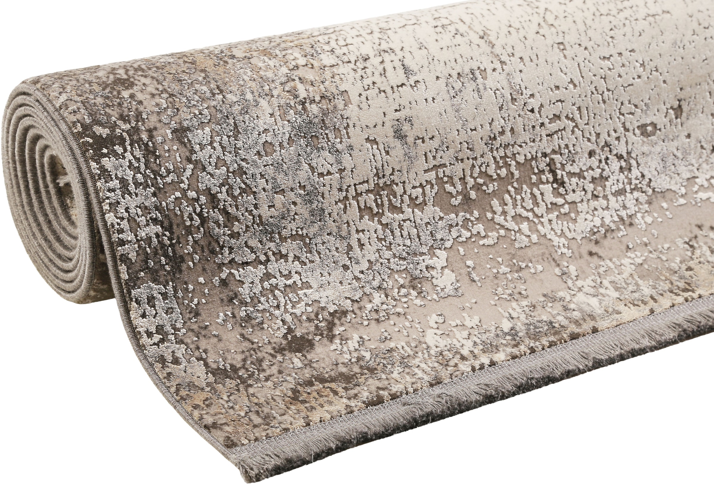 Wecon home Teppich »#Upperground Oasis« rechteckig 6 mm Höhe Wohnzimmer, Vintage Design