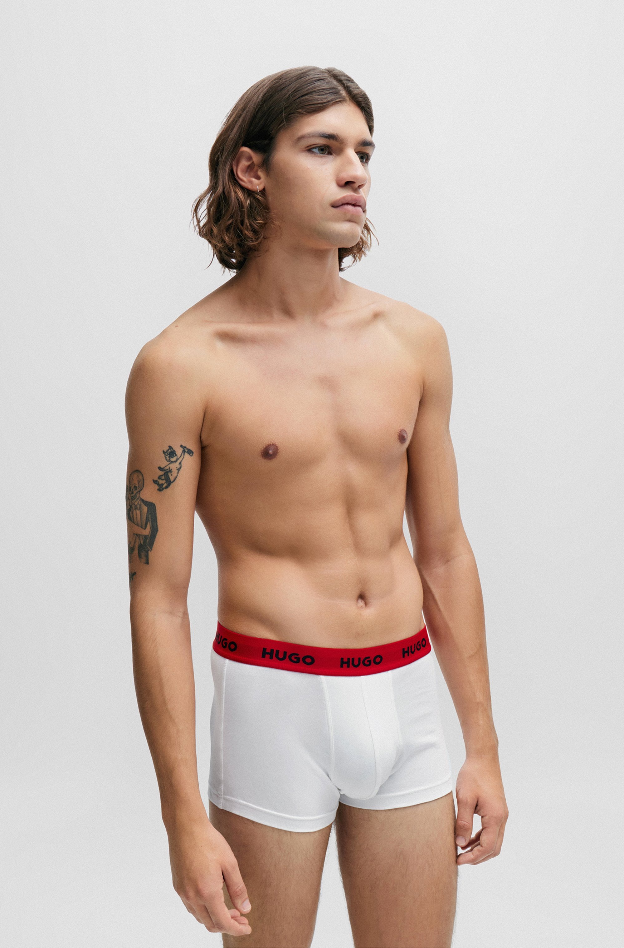 HUGO Underwear Trunk »TRUNK TRIPLET PACK« Packung, 3er Pack, 