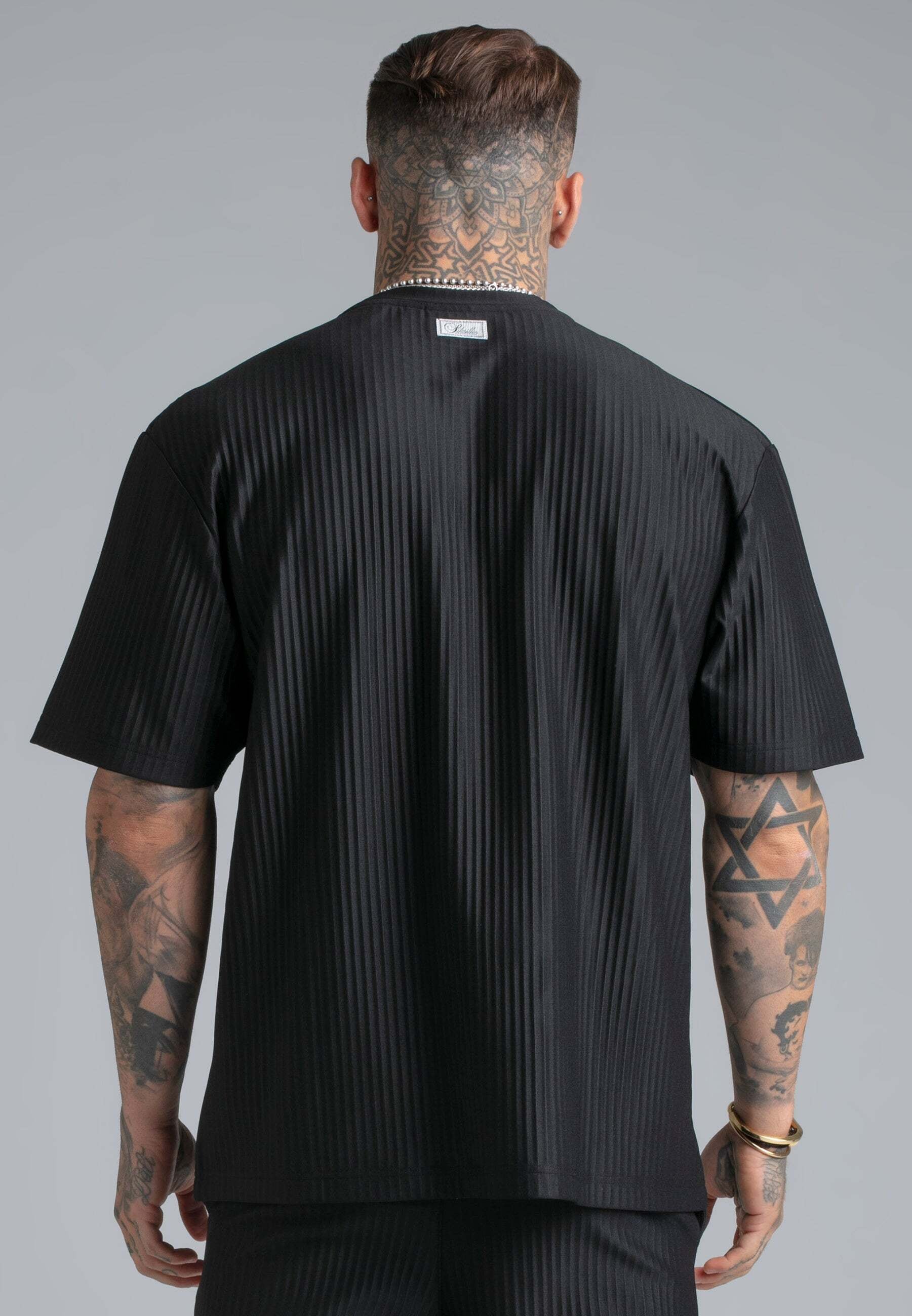Siksilk T-Shirt »Siksilk T-Shirt Plisse«