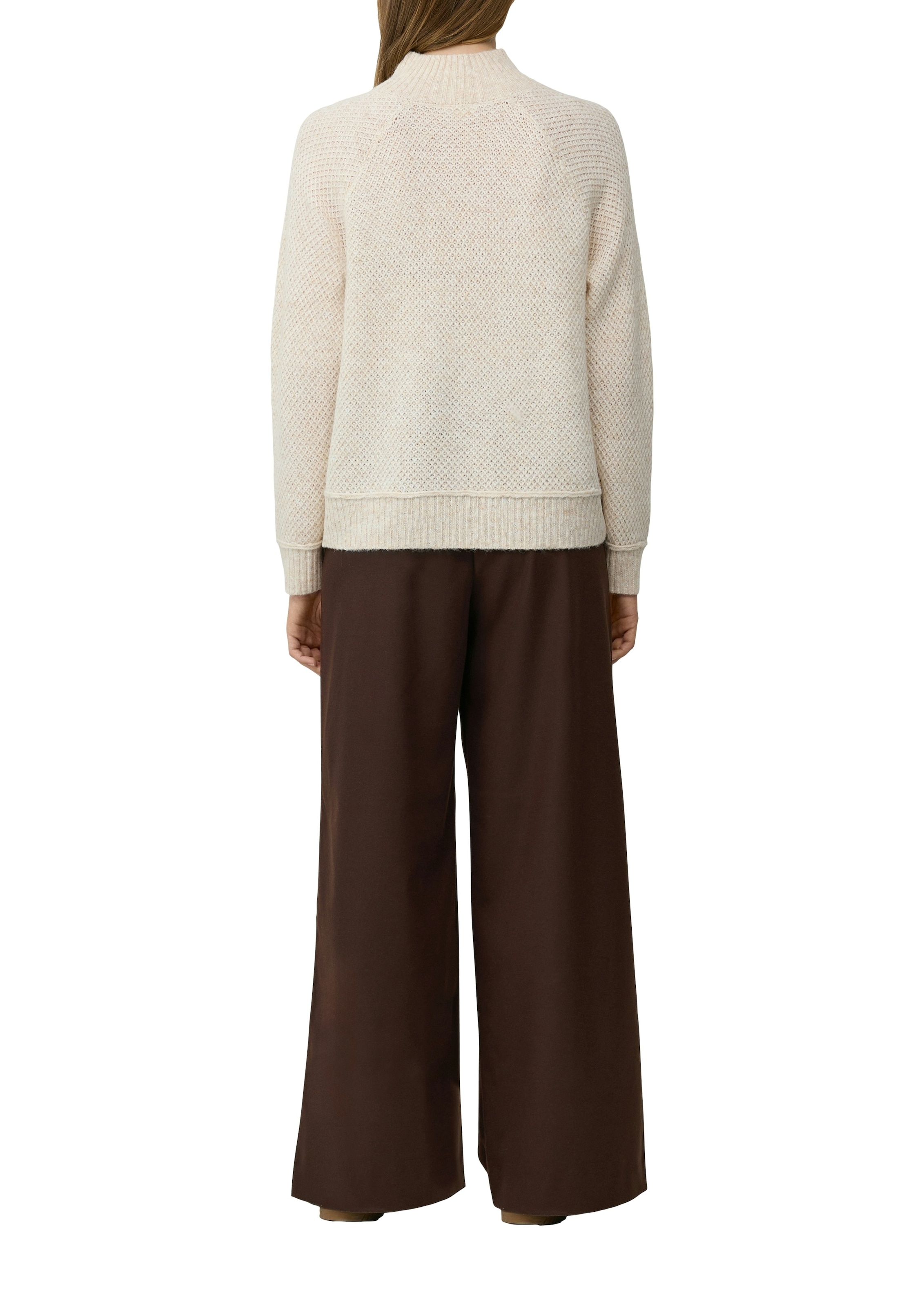 s.Oliver Strickpullover mit Rippbündchen