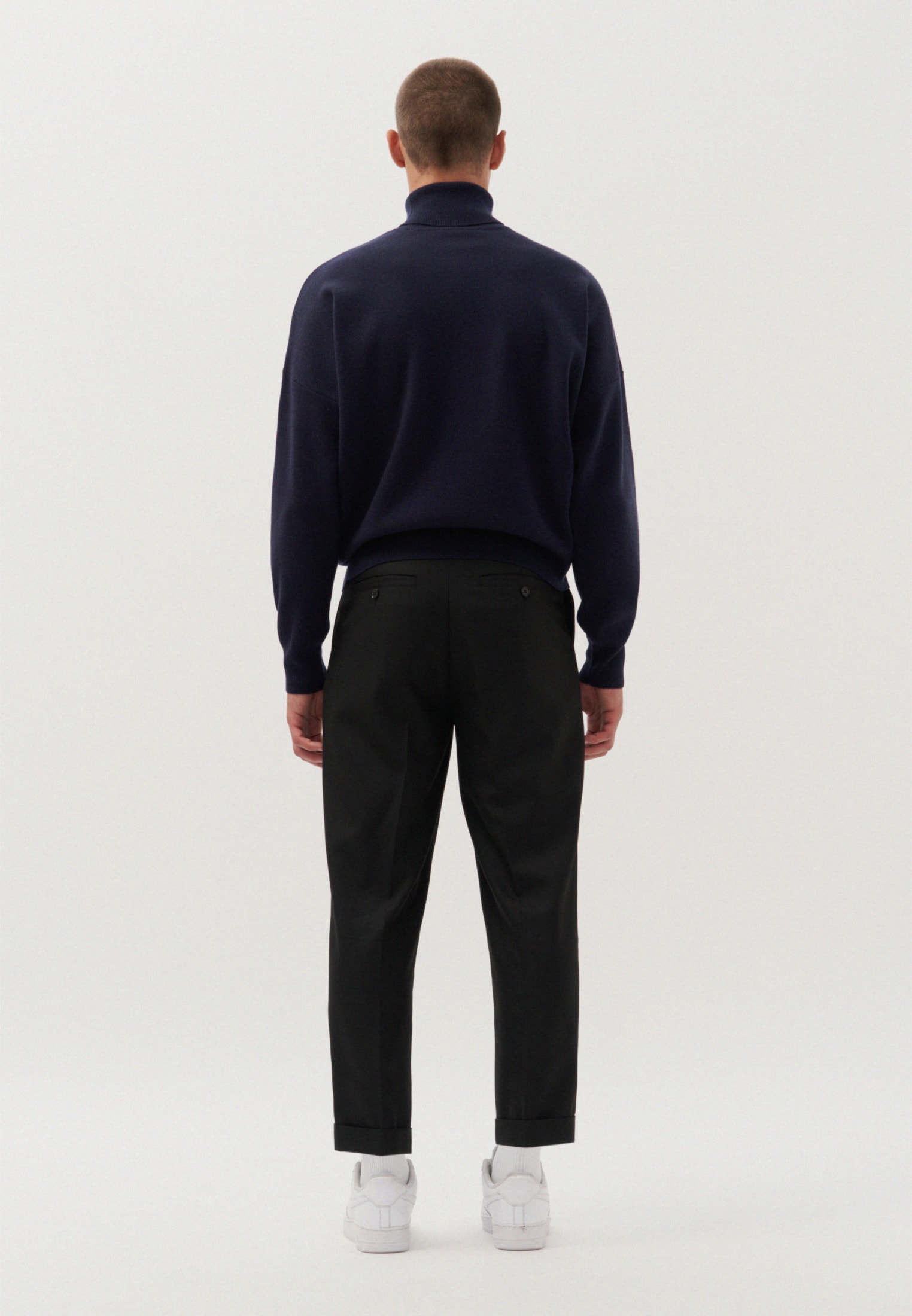 studio seidensticker Strickpullover »Studio« Langarm Stehkragen Uni